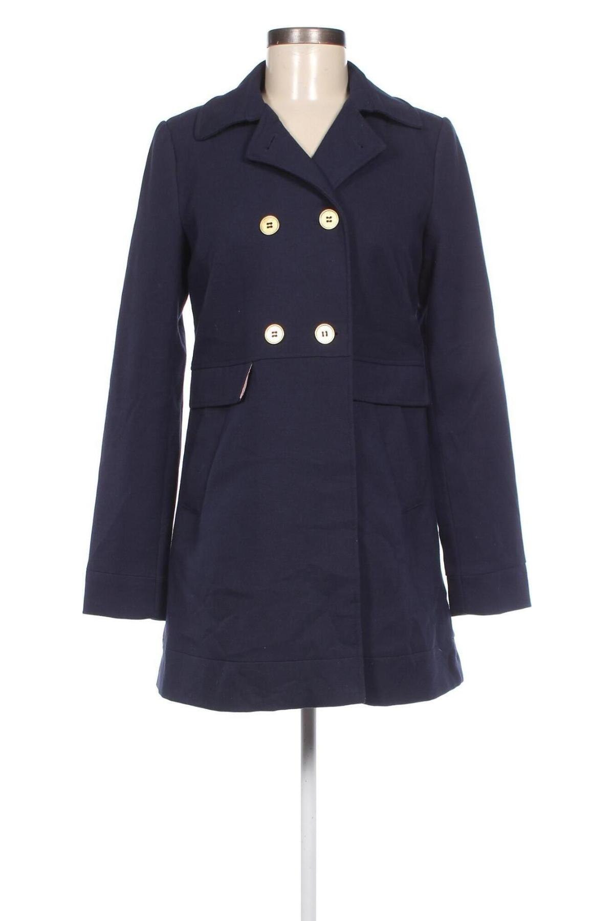 Дамско палто H&M, Размер M, Цвят Син, Цена 32,00 лв.