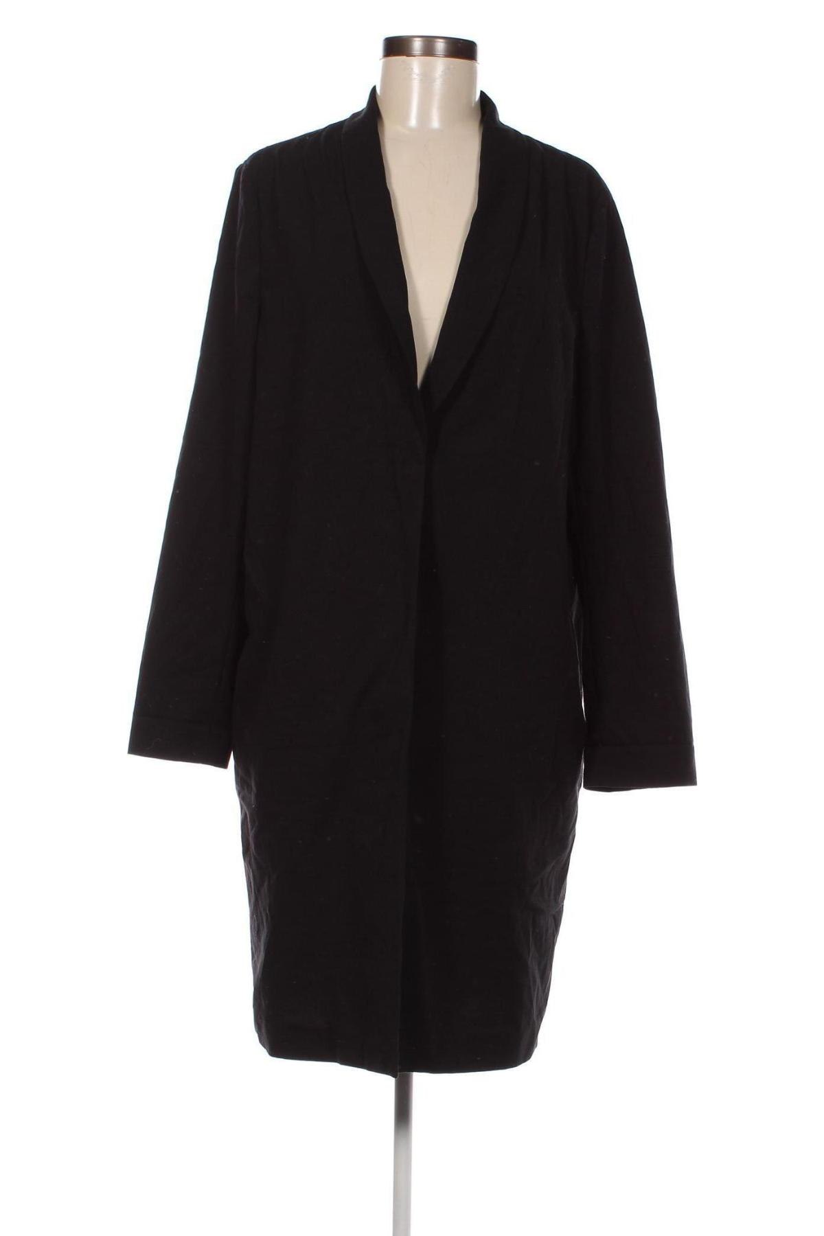 Γυναικείο παλτό H&M, Μέγεθος XL, Χρώμα Μαύρο, Τιμή 21,77 €