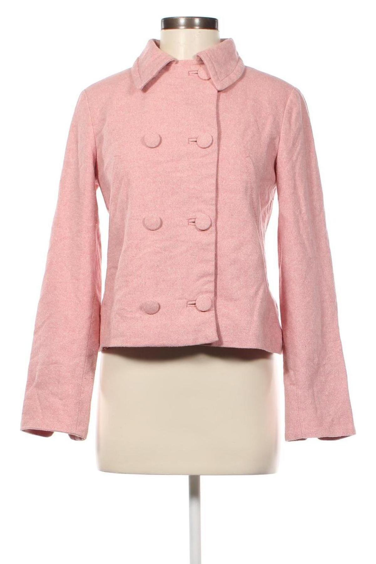 Palton de femei H&M, Mărime M, Culoare Roz, Preț 228,78 Lei