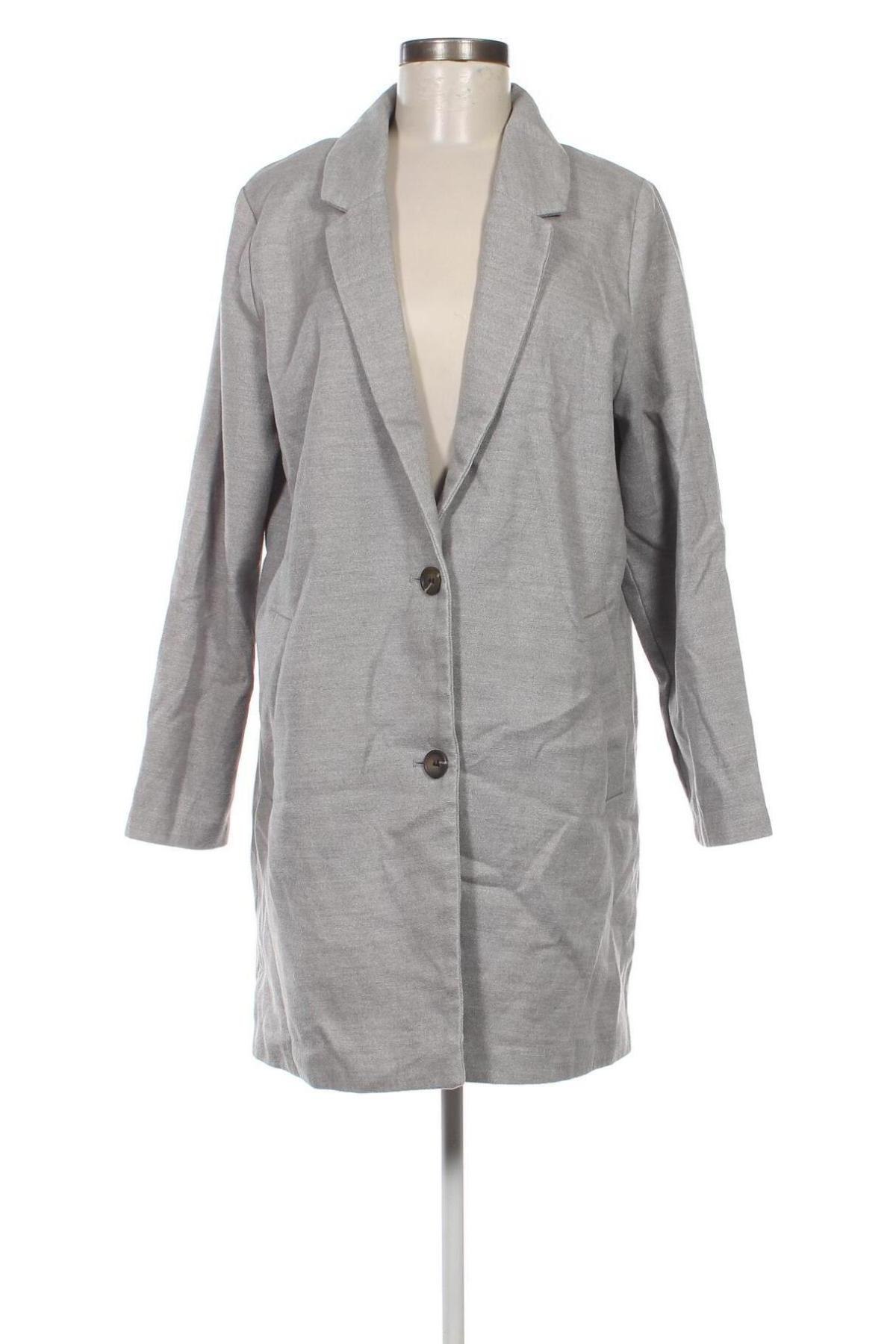 Дамско палто H&M Divided, Размер L, Цвят Сив, Цена 69,55 лв.