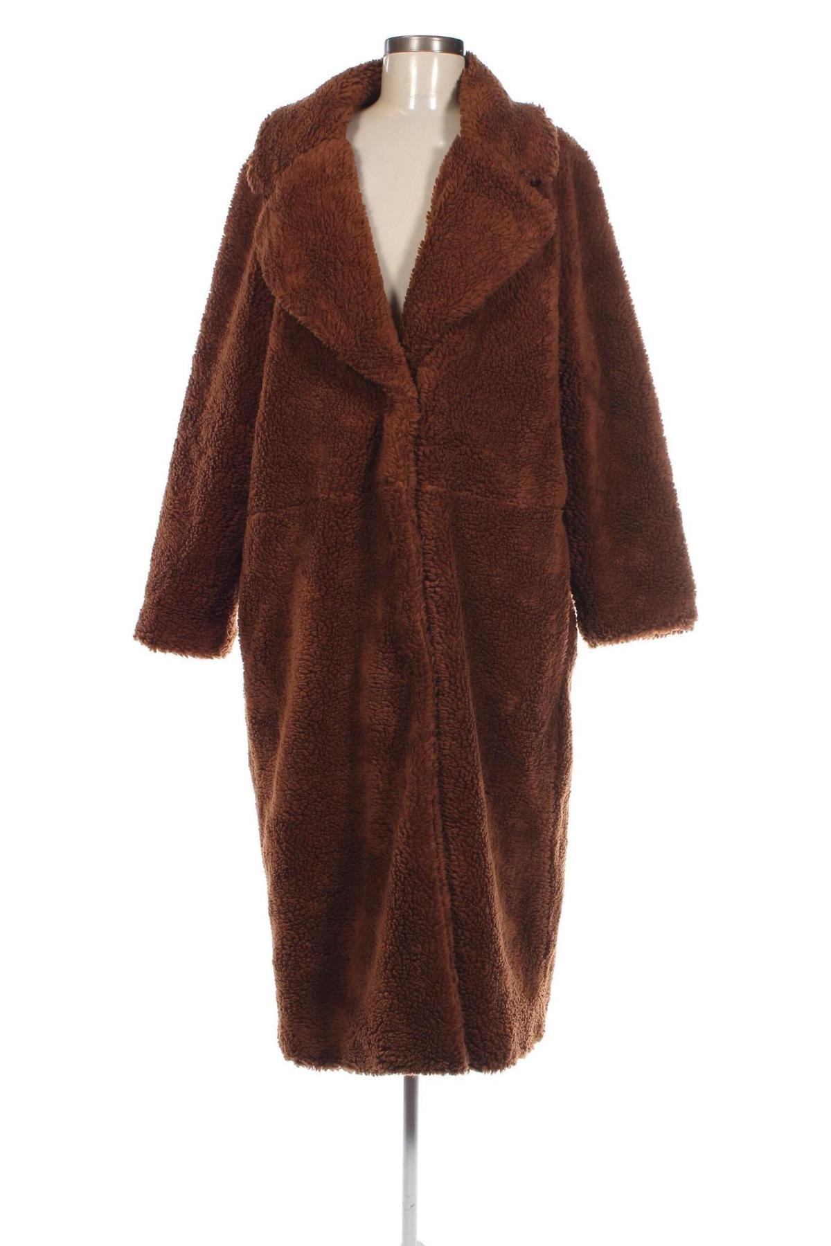 Dámsky kabát  H&M L.O.G.G., Veľkosť L, Farba Hnedá, Cena  37,62 €