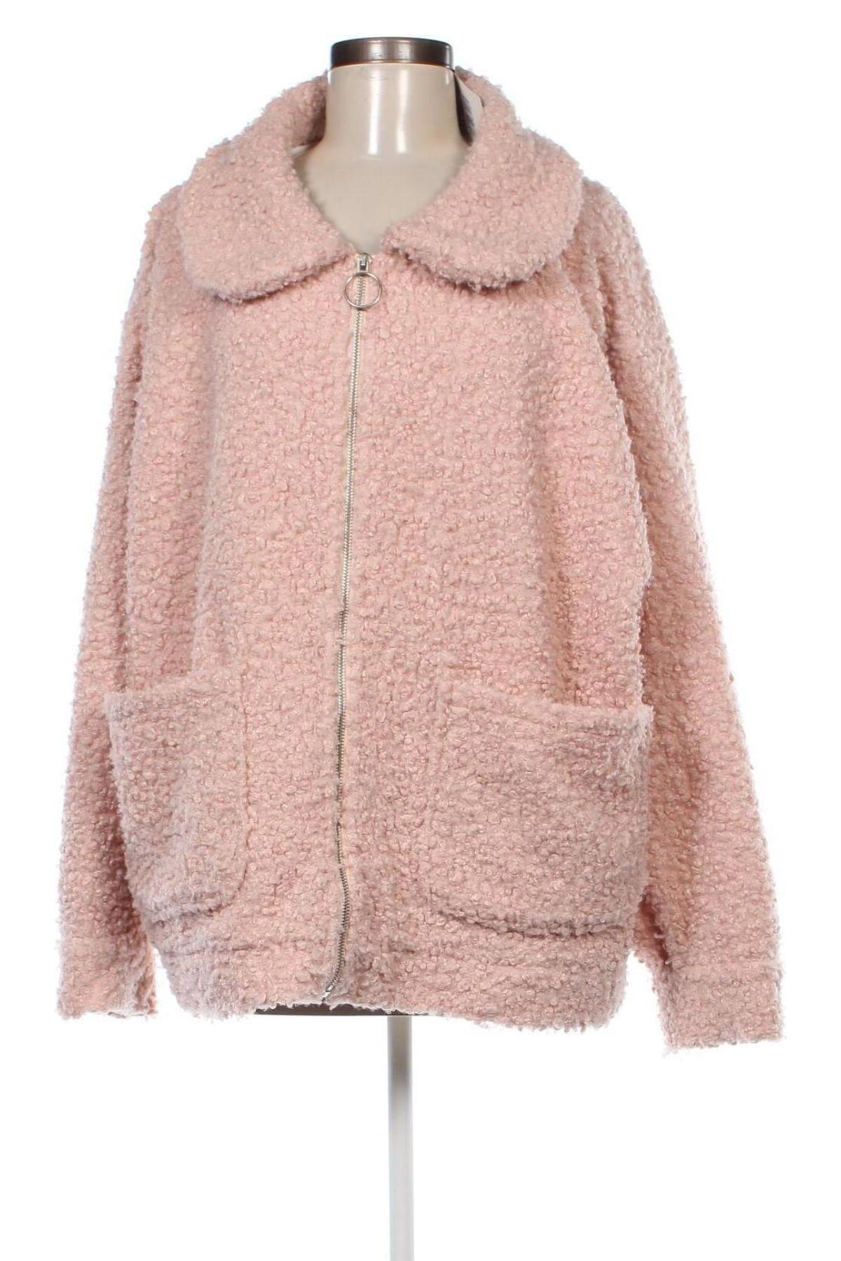 Γυναικείο παλτό H&M L.O.G.G., Μέγεθος XL, Χρώμα Ρόζ , Τιμή 41,04 €