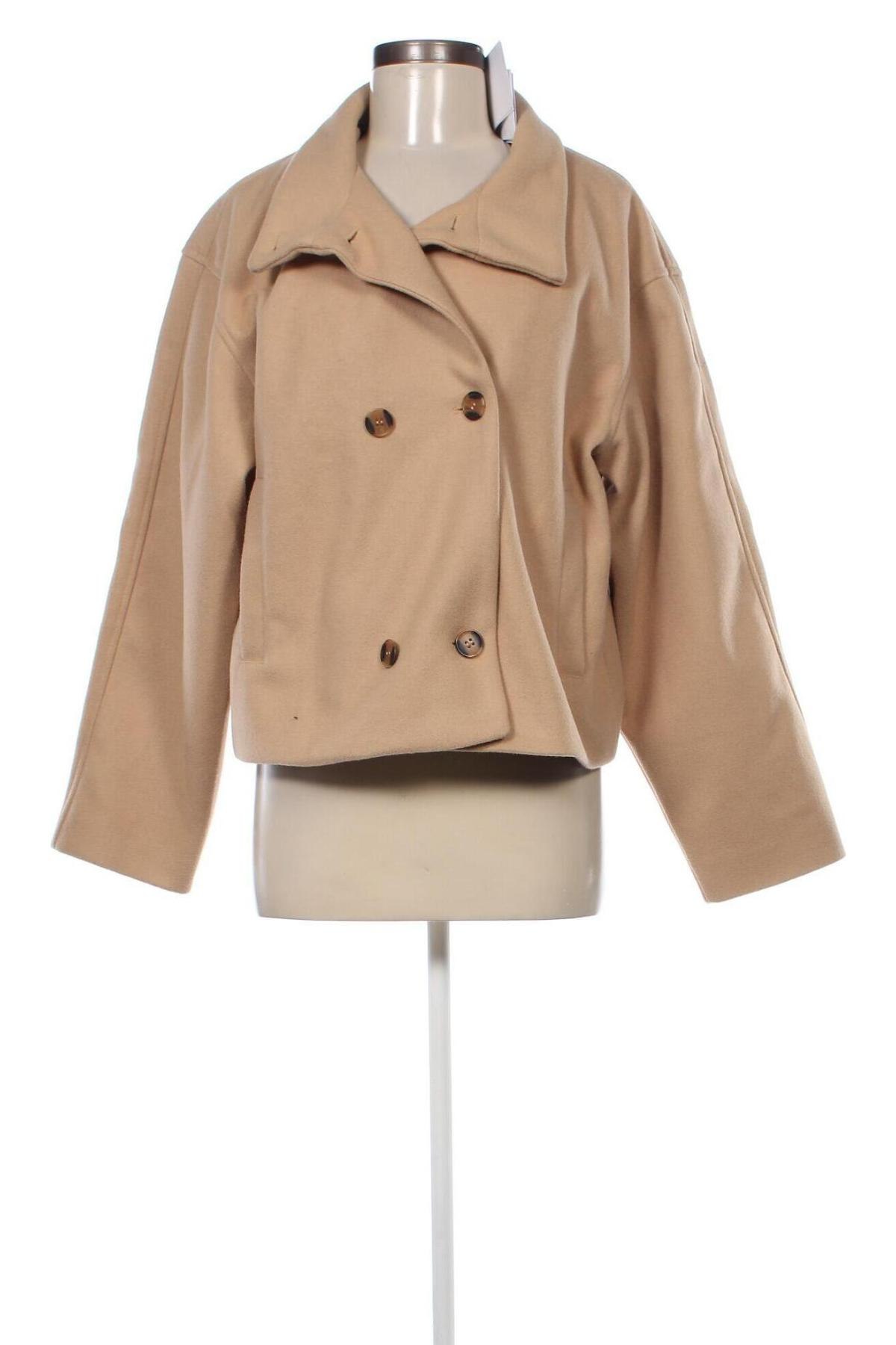 Damenmantel Ichi, Größe M, Farbe Beige, Preis € 34,99