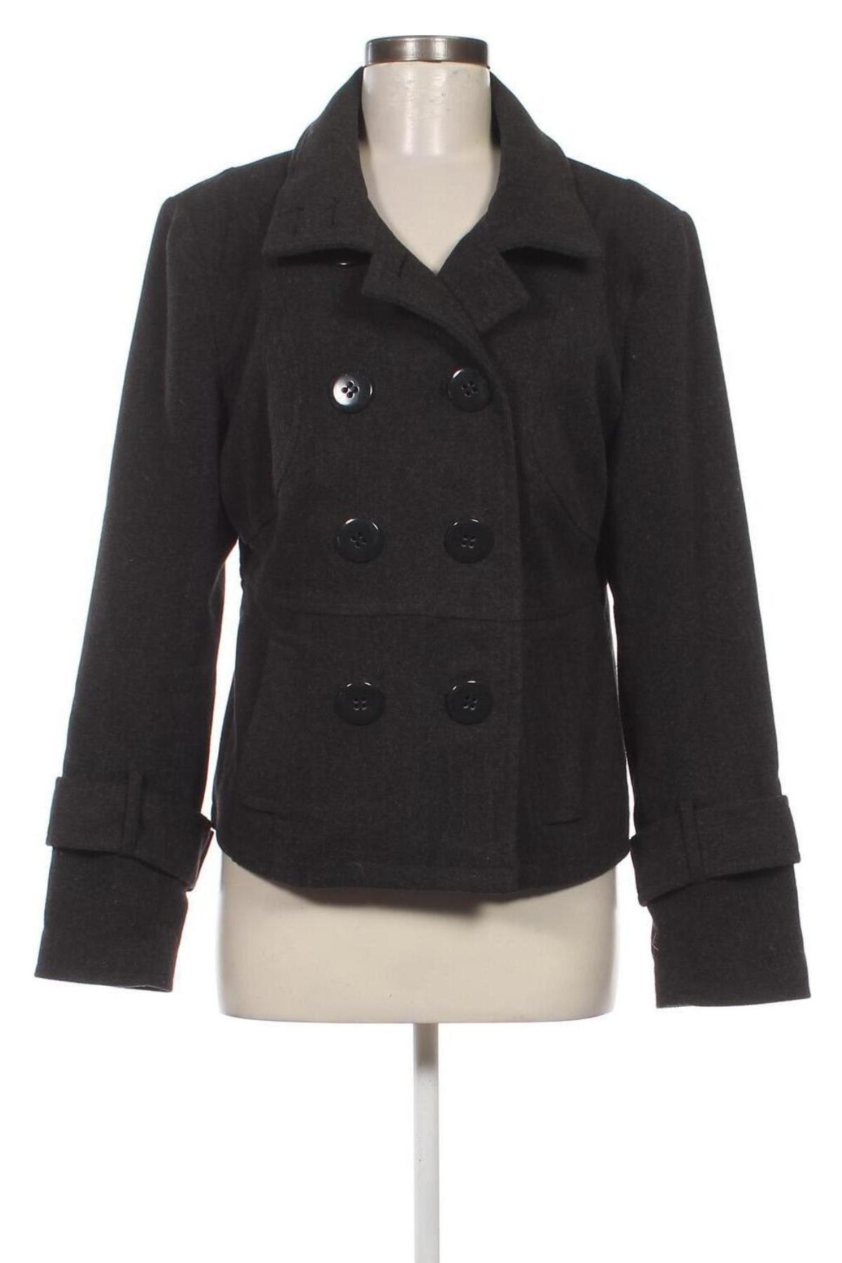 Дамско палто Laura Scott, Размер L, Цвят Сив, Цена 44,73 лв.