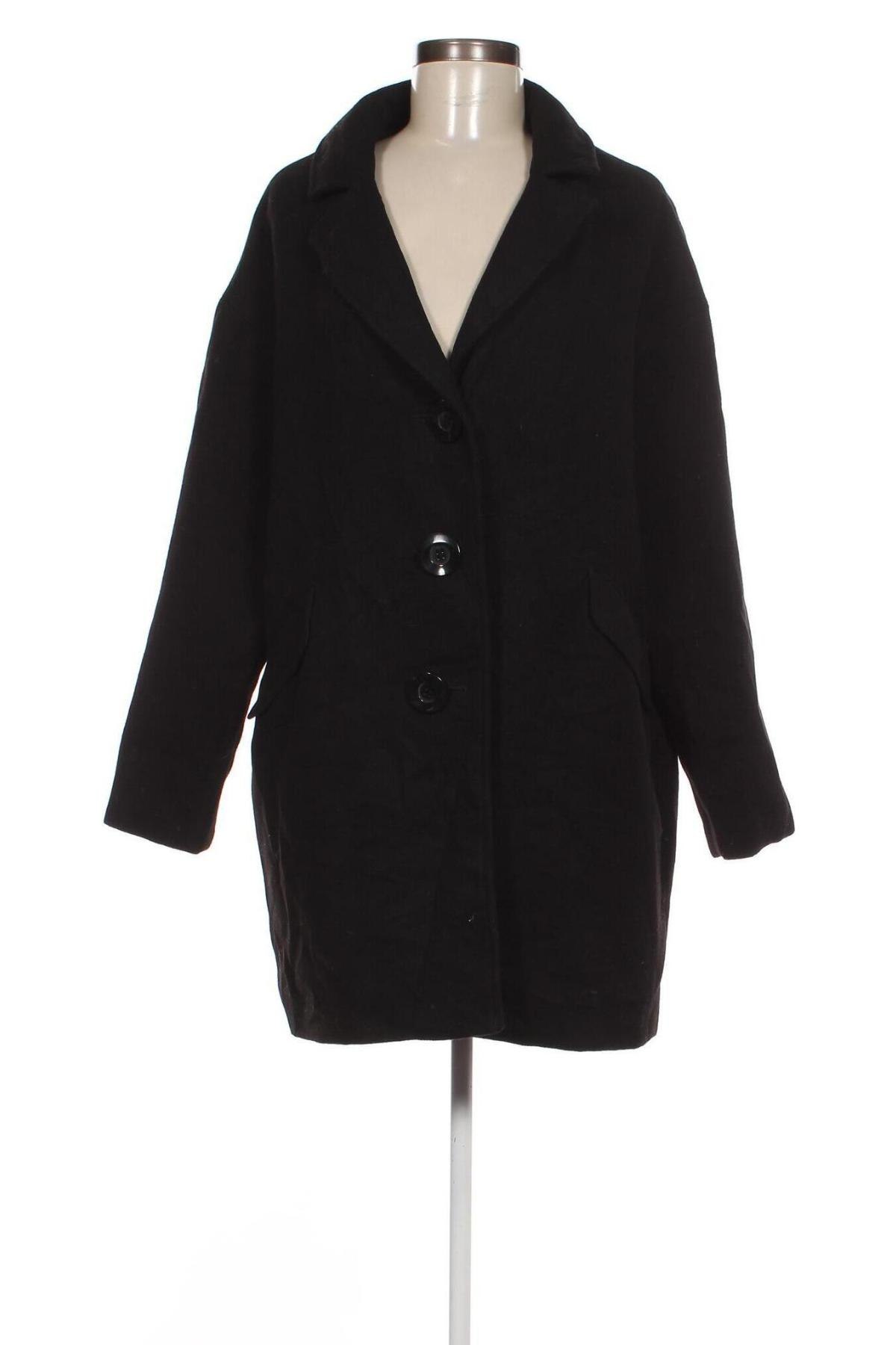 Γυναικείο παλτό Laura T., Μέγεθος L, Χρώμα Μαύρο, Τιμή 41,04 €