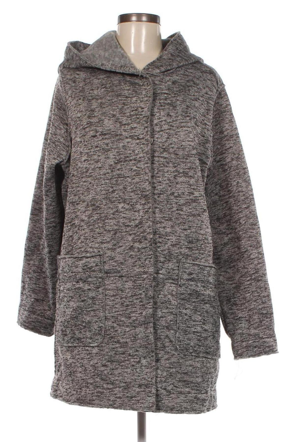 Γυναικείο παλτό Laura Torelli, Μέγεθος XL, Χρώμα Γκρί, Τιμή 23,75 €