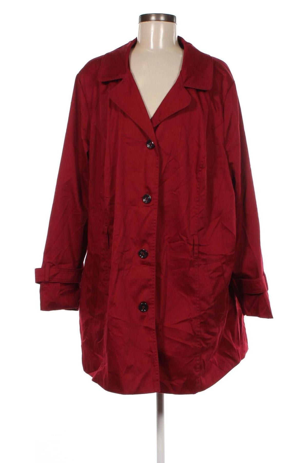 Γυναικείο παλτό M. Collection, Μέγεθος 3XL, Χρώμα Κόκκινο, Τιμή 19,80 €