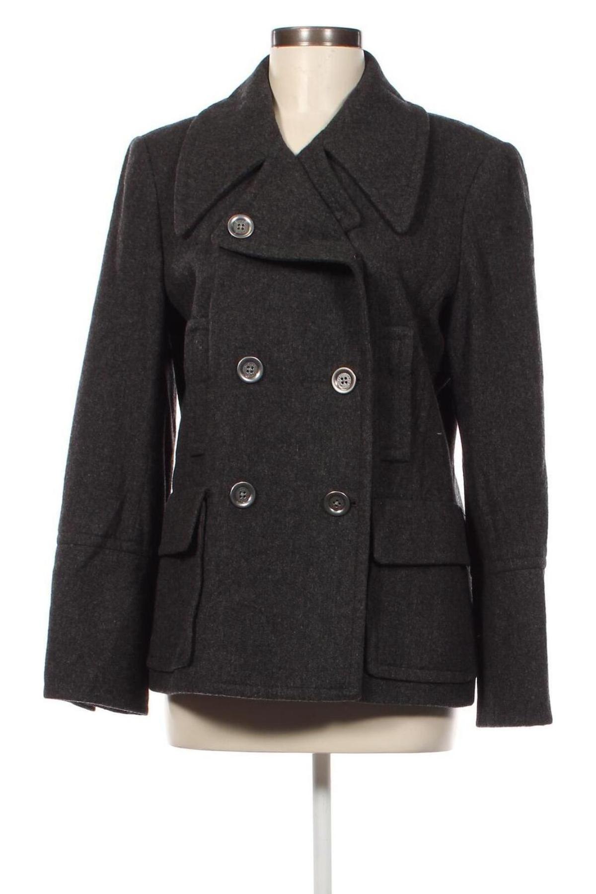 Γυναικείο παλτό MICHAEL Michael Kors, Μέγεθος L, Χρώμα Γκρί, Τιμή 234,46 €