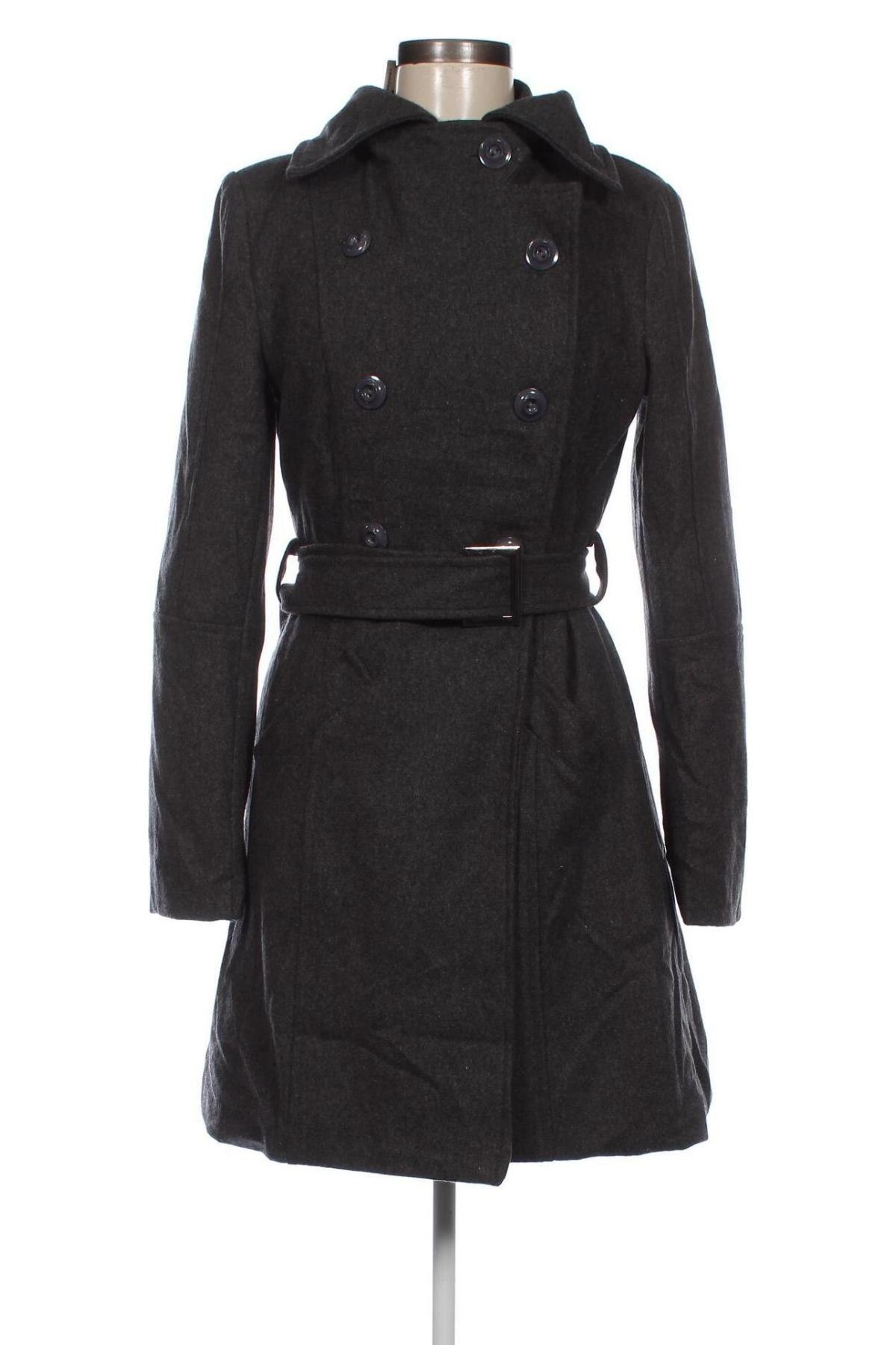 Palton de femei Made In Italy, Mărime L, Culoare Gri, Preț 207,66 Lei