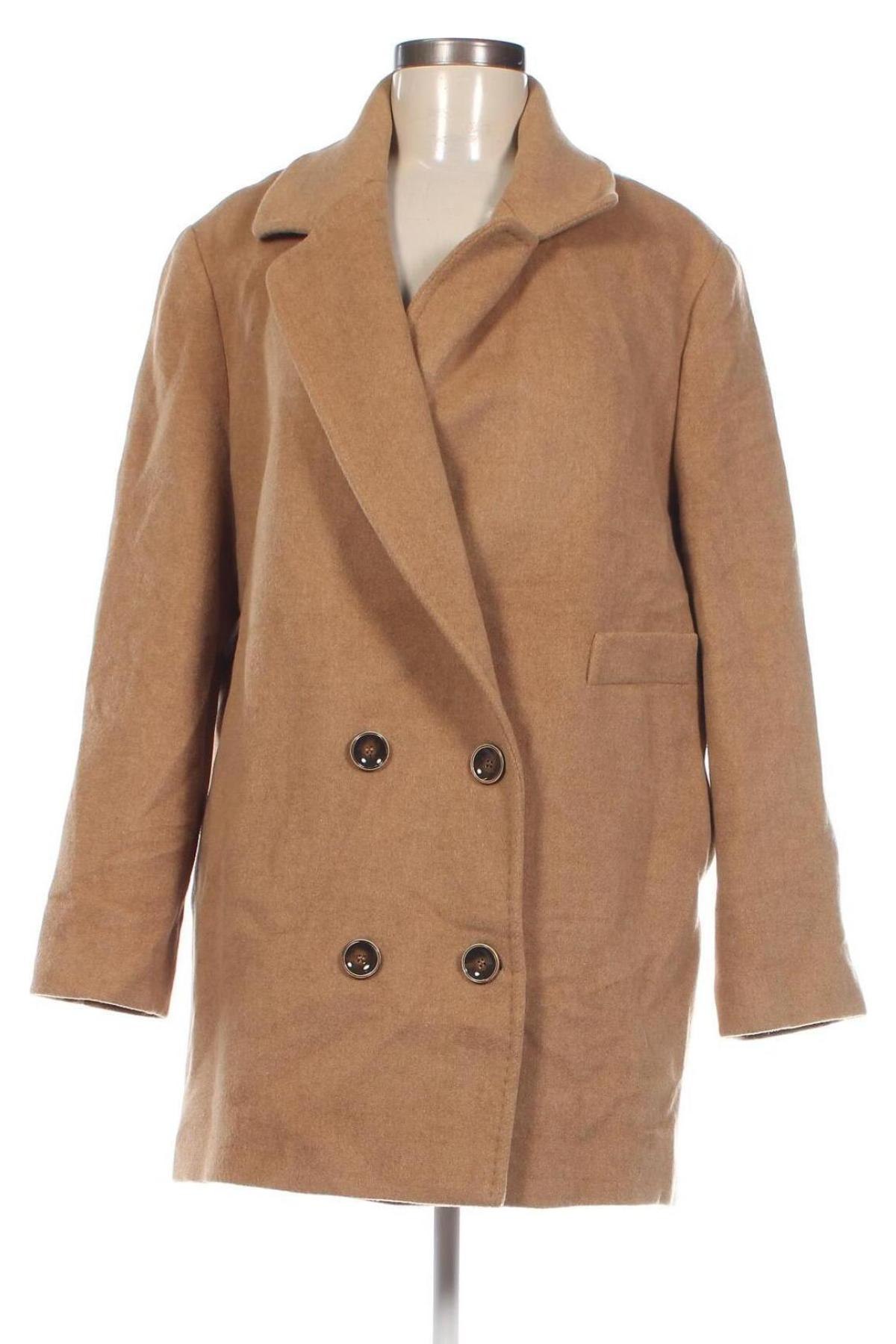 Дамско палто Mango, Размер M, Цвят Кафяв, Цена 63,86 лв.