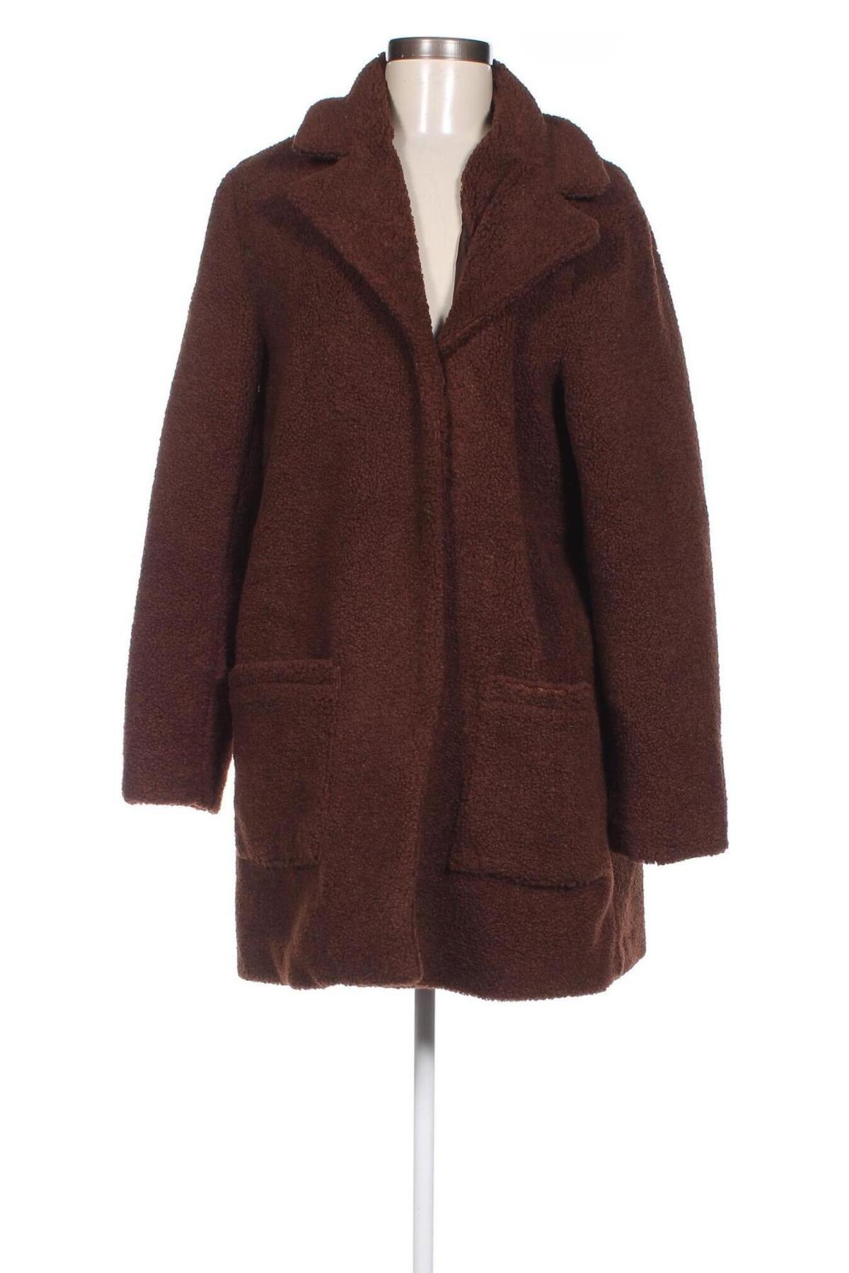 Γυναικείο παλτό Manguun, Μέγεθος L, Χρώμα Καφέ, Τιμή 41,04 €