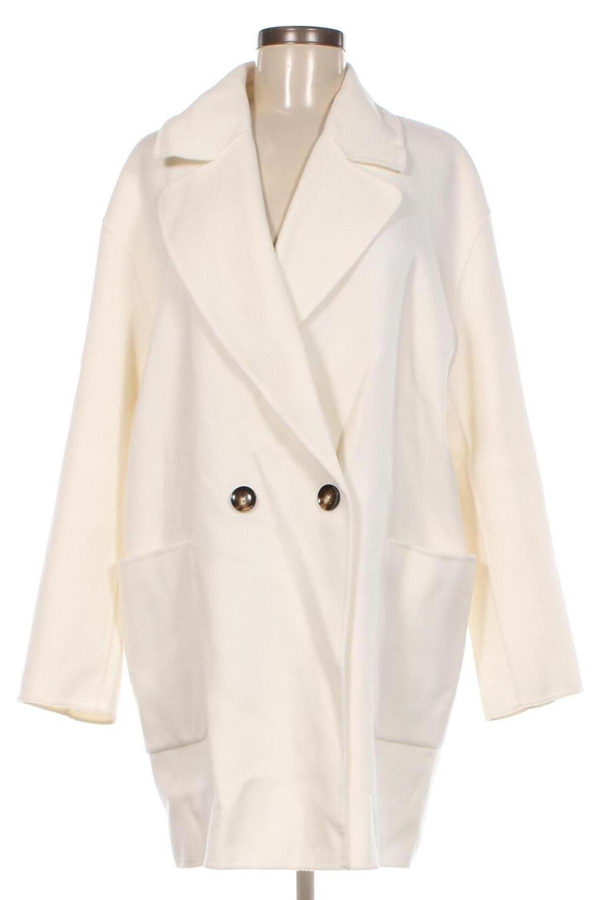 Dámský kabát  Massimo Dutti, Velikost L, Barva Bílá, Cena  3 947,00 Kč