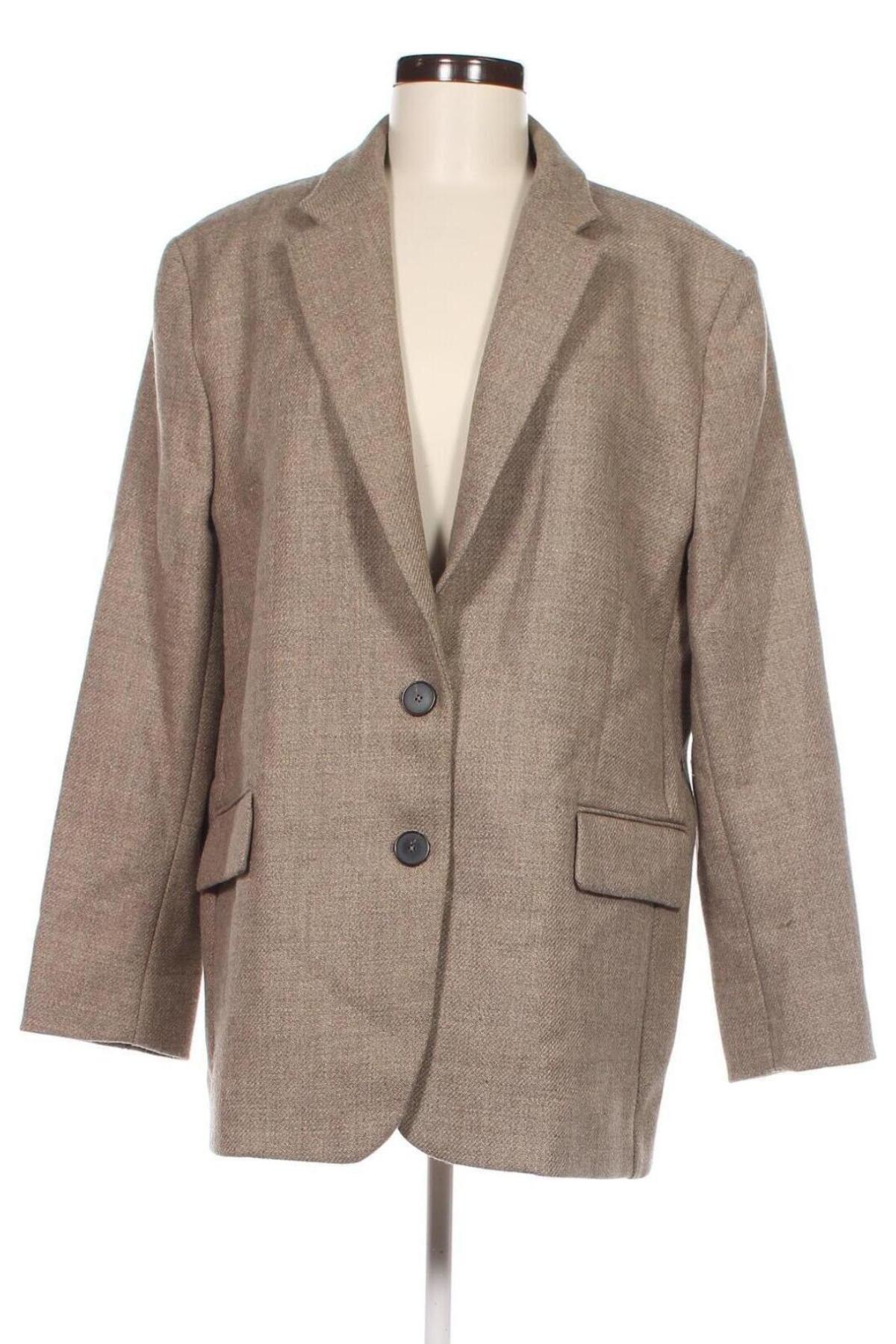 Damenmantel Massimo Dutti, Größe XL, Farbe Beige, Preis € 32,74