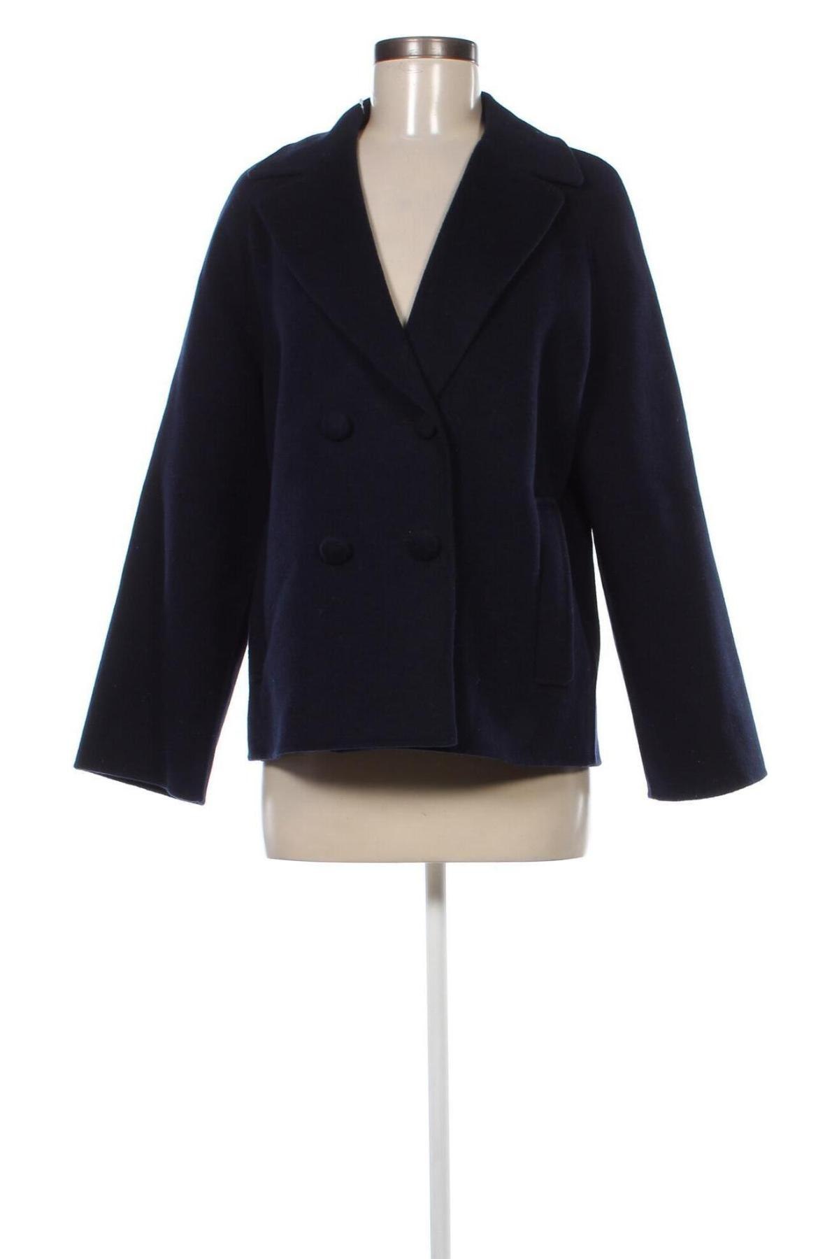 Дамско палто Weekend Max Mara, Размер S, Цвят Син, Цена 939,55 лв.