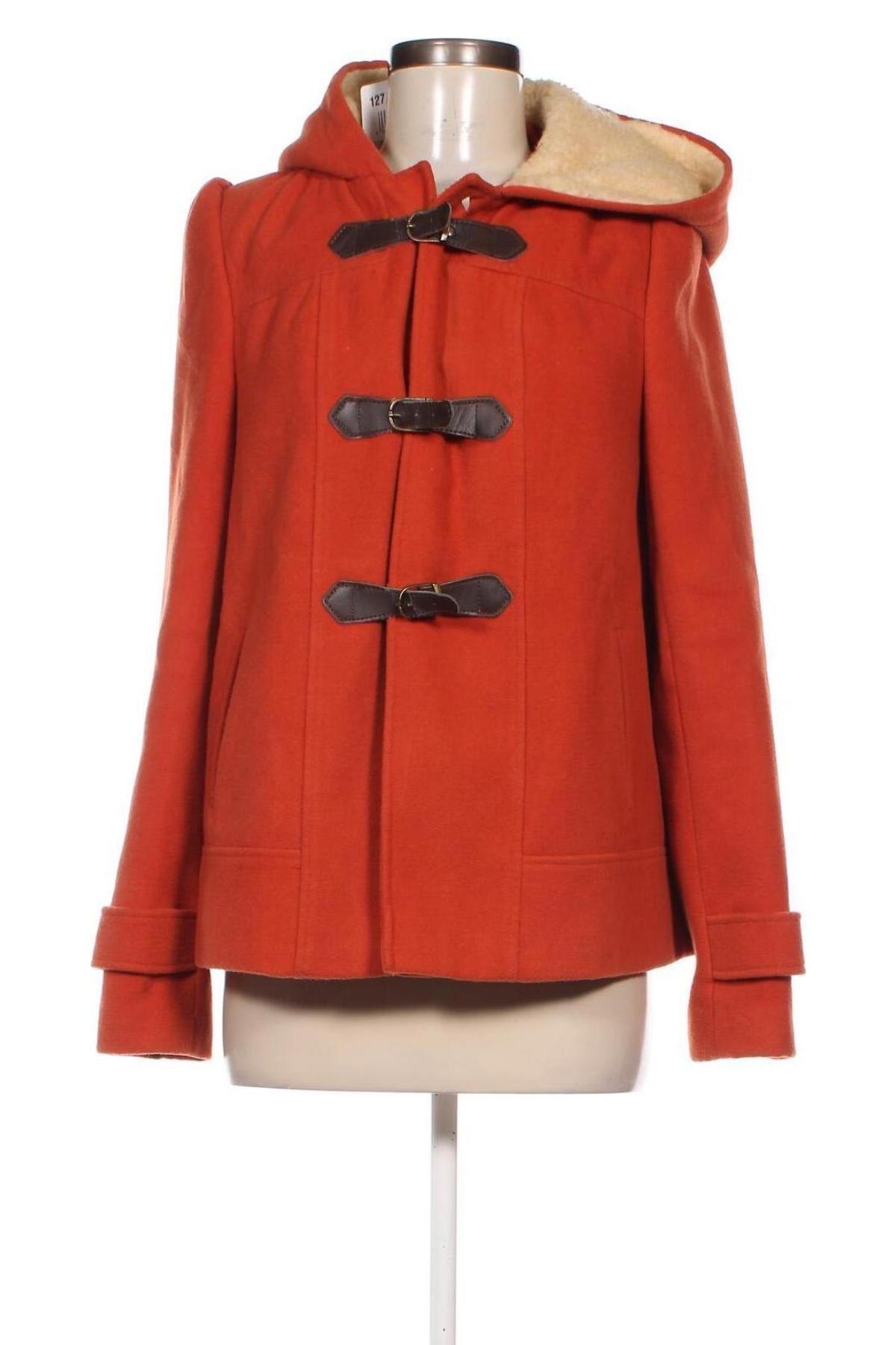 Γυναικείο παλτό Miss Selfridge, Μέγεθος L, Χρώμα Πορτοκαλί, Τιμή 23,36 €
