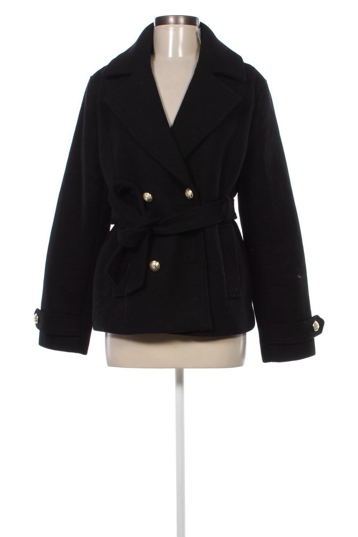 Дамско палто Nikkie, Размер M, Цвят Черен, Цена 226,80 лв.