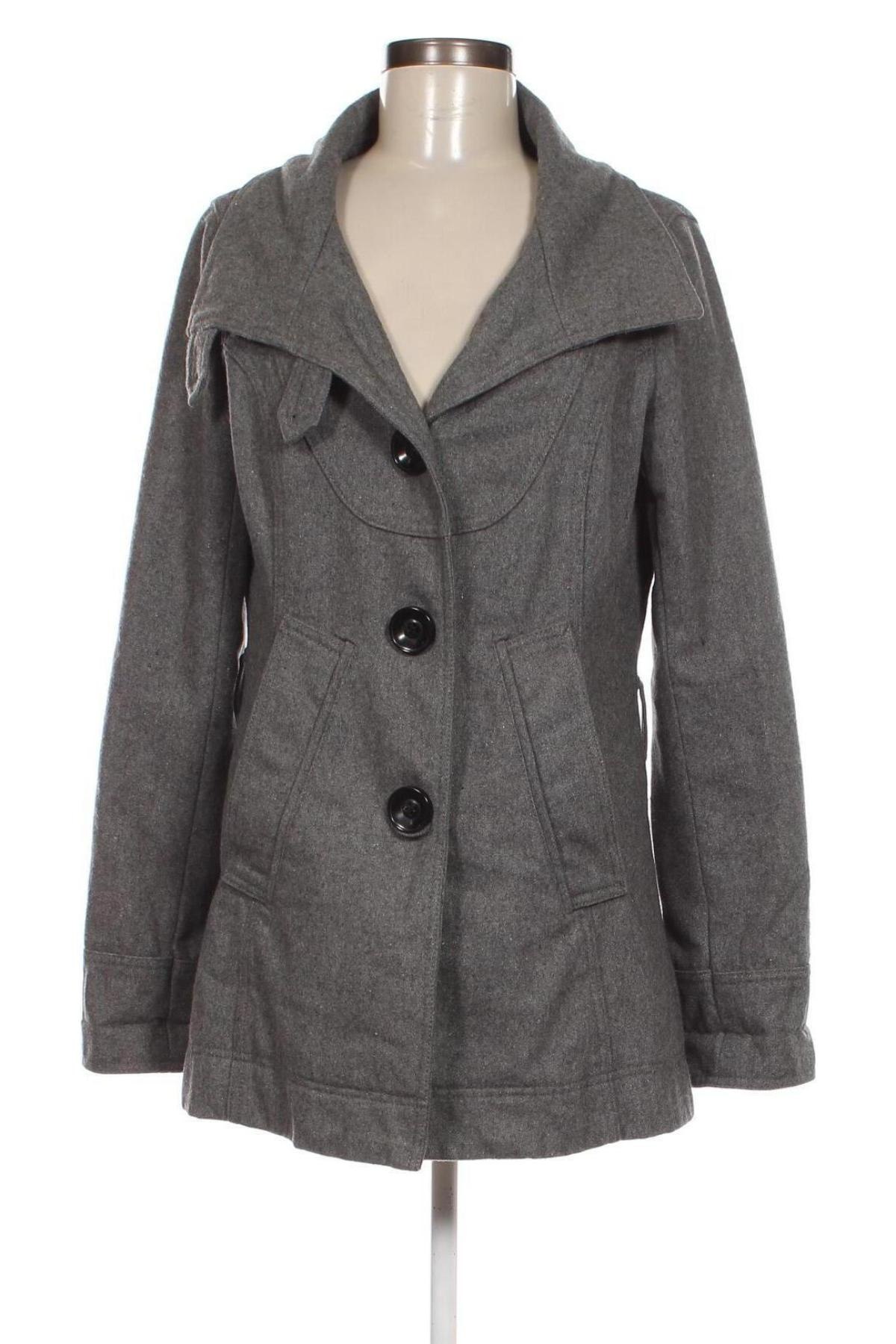 Γυναικείο παλτό ONLY, Μέγεθος L, Χρώμα Γκρί, Τιμή 22,11 €