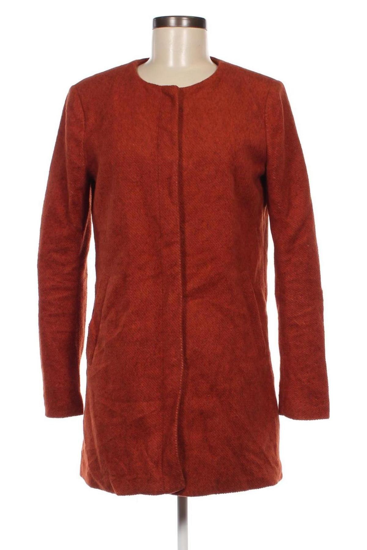 Palton de femei ONLY, Mărime S, Culoare Roșu, Preț 112,17 Lei