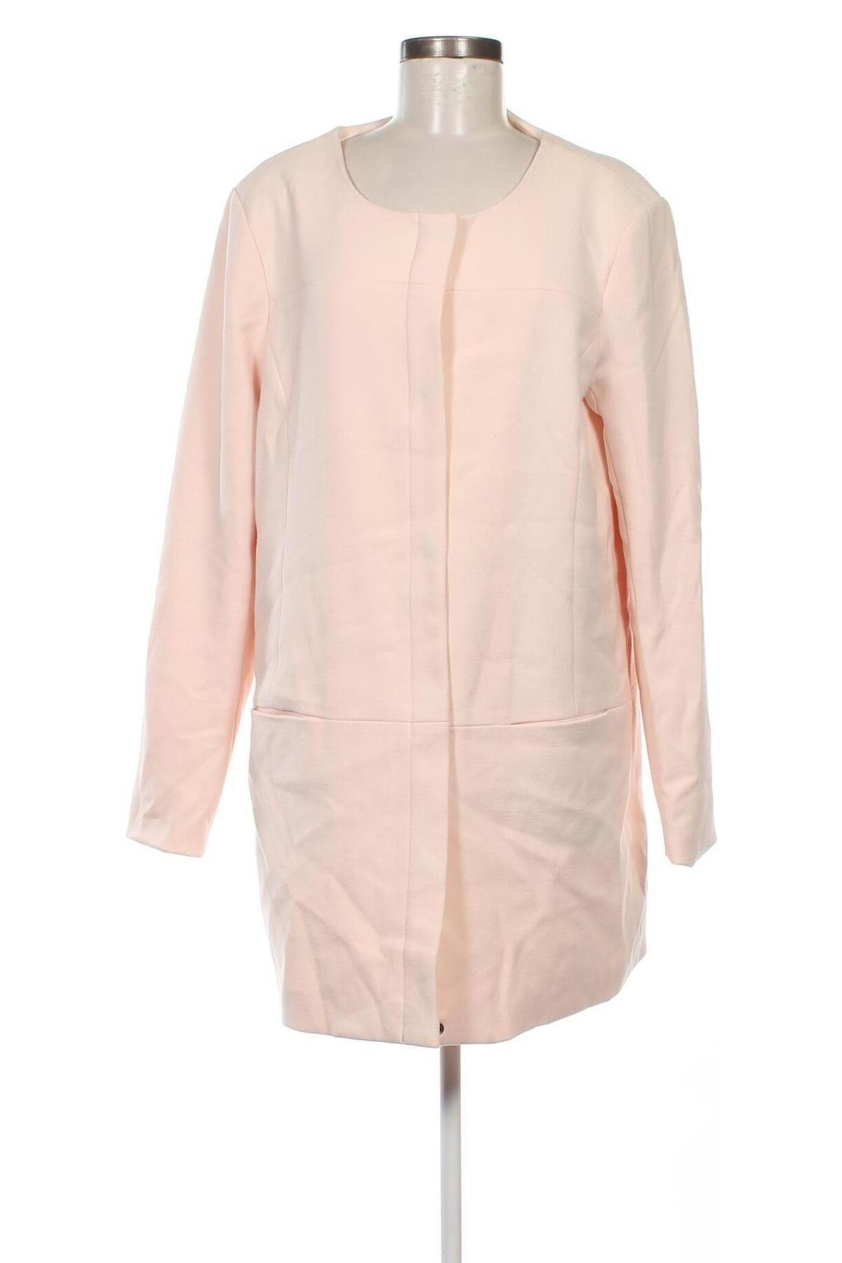 Дамско палто ONLY, Размер XL, Цвят Розов, Цена 26,40 лв.