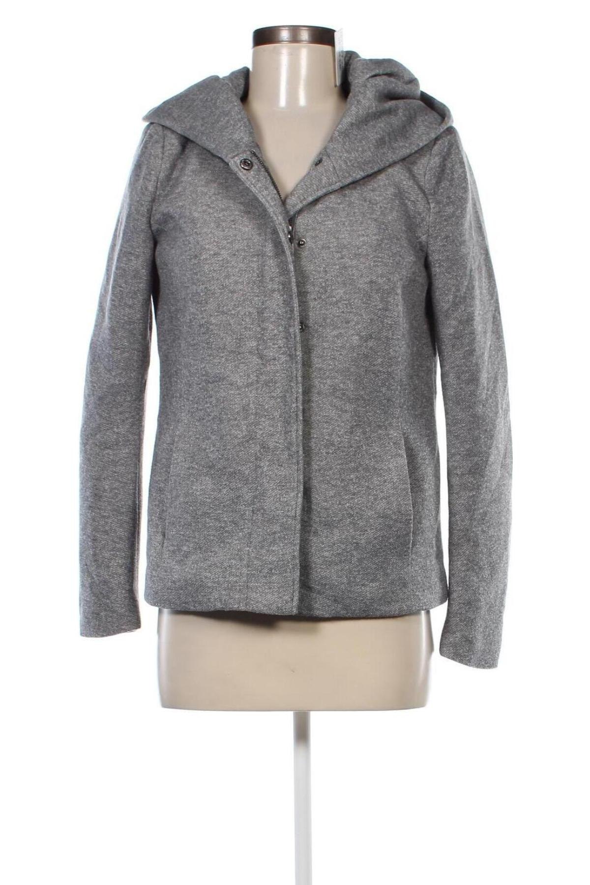 Γυναικείο παλτό ONLY, Μέγεθος S, Χρώμα Γκρί, Τιμή 14,85 €