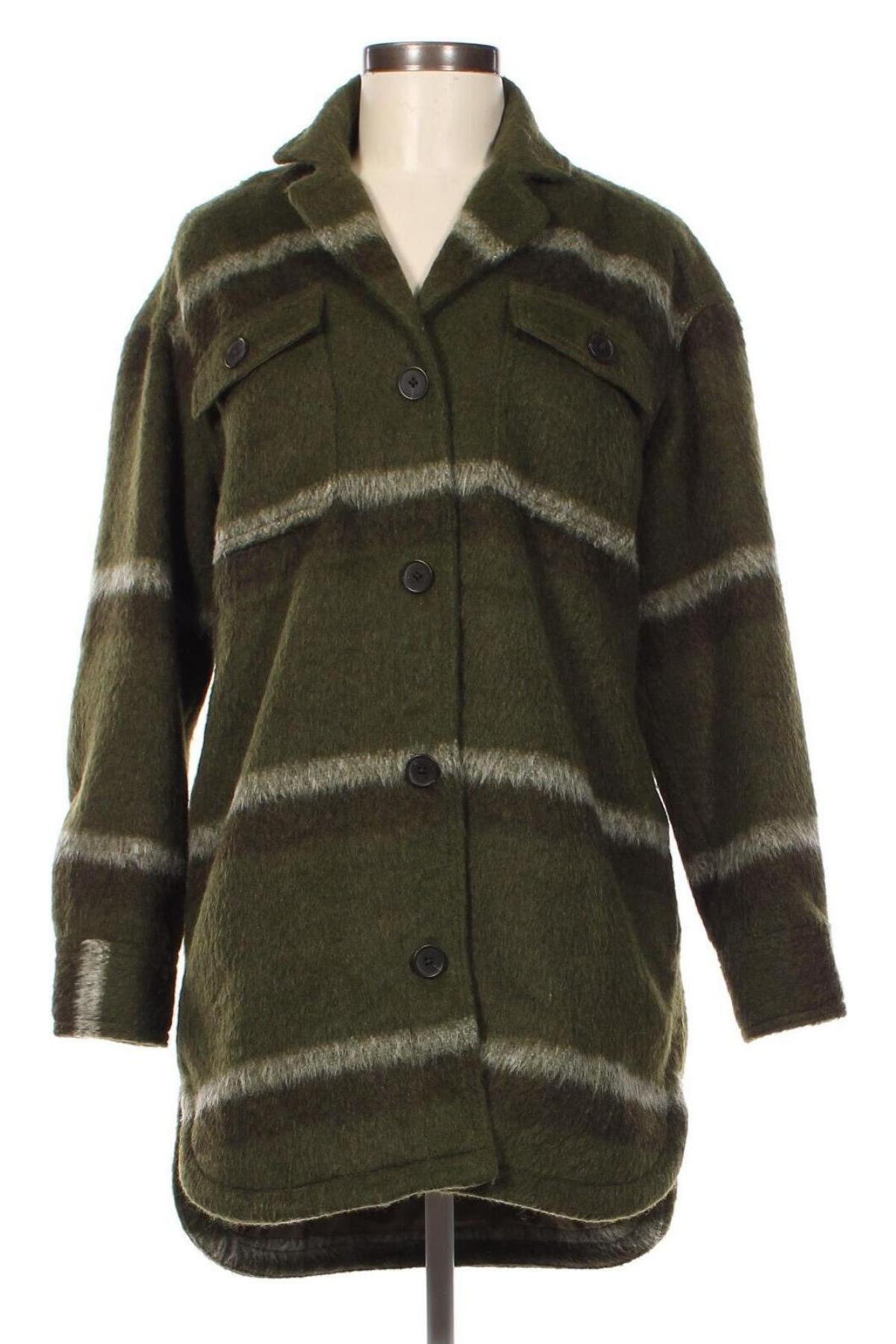 Γυναικείο παλτό Old Navy, Μέγεθος XS, Χρώμα Πράσινο, Τιμή 38,54 €