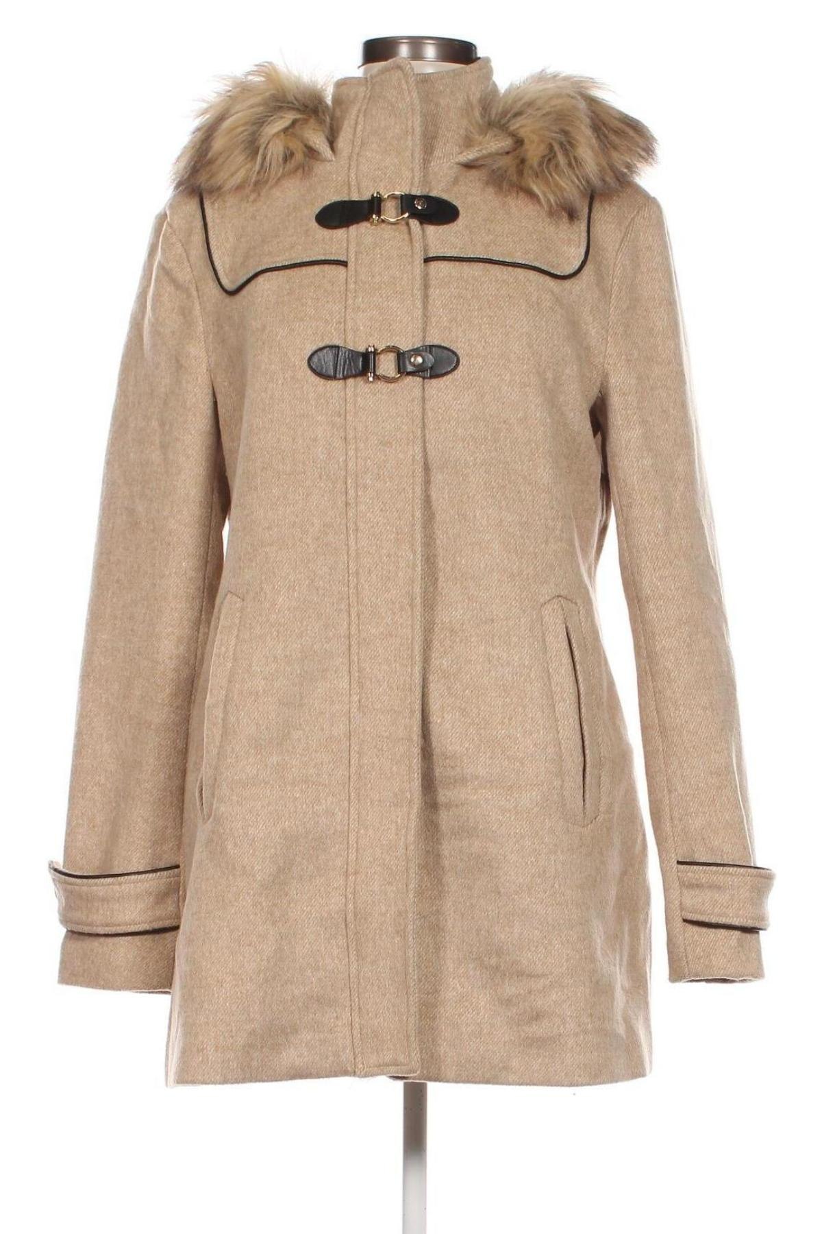 Γυναικείο παλτό Orsay, Μέγεθος M, Χρώμα  Μπέζ, Τιμή 43,02 €