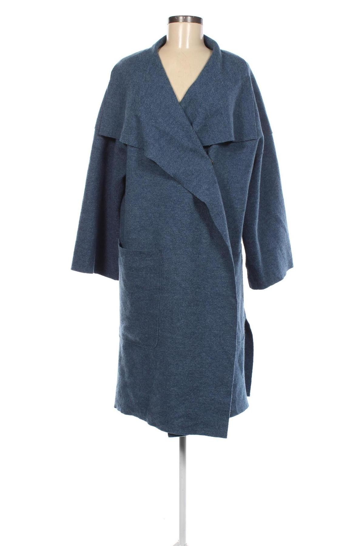 Γυναικείο παλτό Oska, Μέγεθος L, Χρώμα Μπλέ, Τιμή 43,42 €