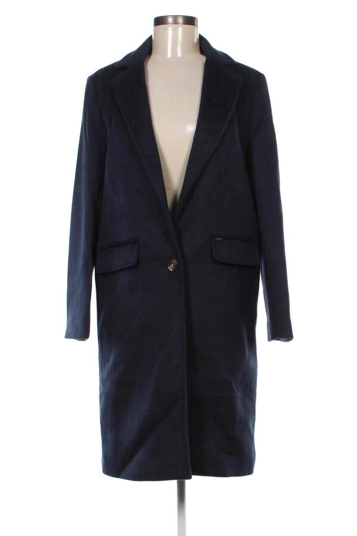 Γυναικείο παλτό Pepe Jeans, Μέγεθος S, Χρώμα Μπλέ, Τιμή 143,73 €