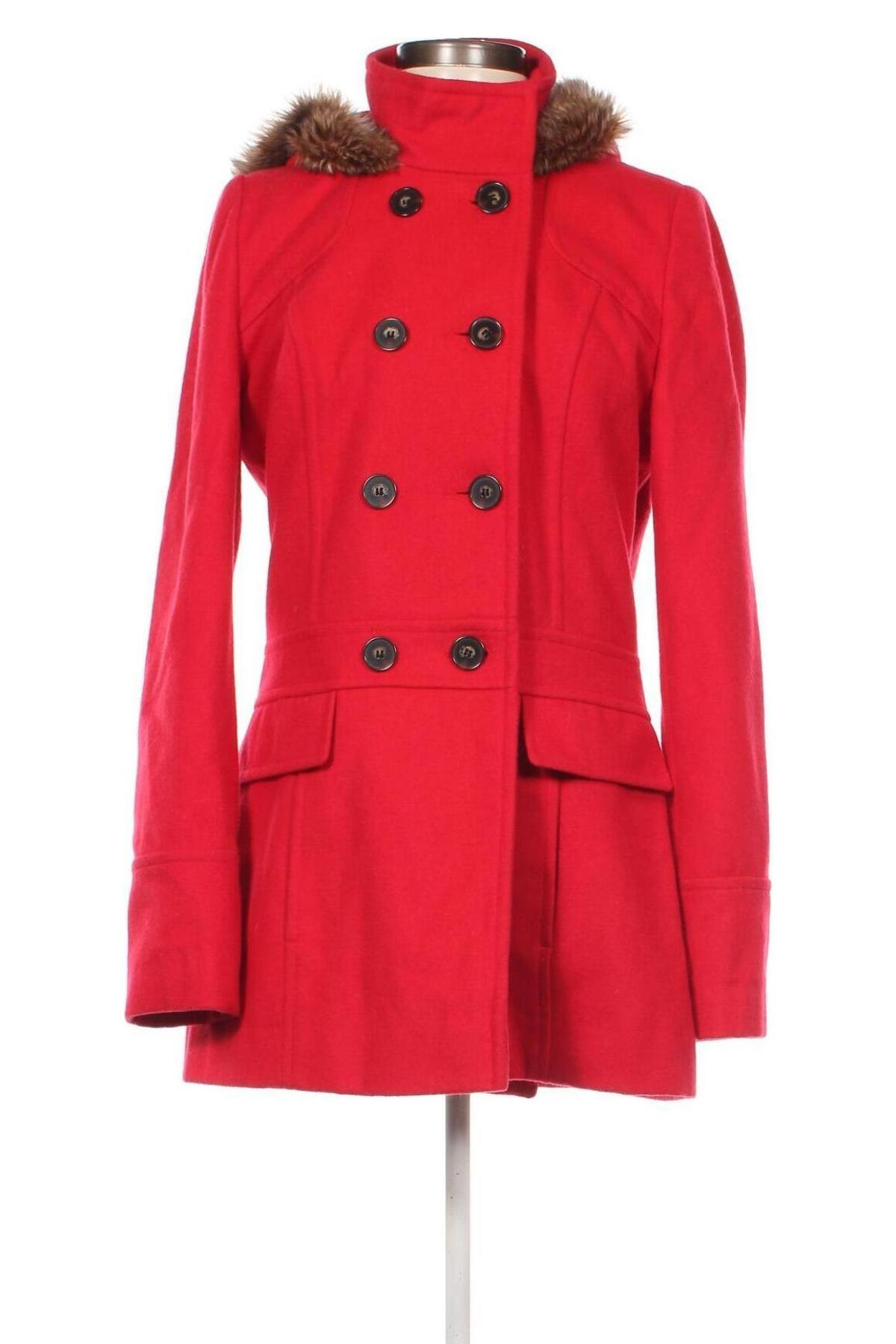 Palton de femei Phildar, Mărime M, Culoare Roșu, Preț 110,20 Lei