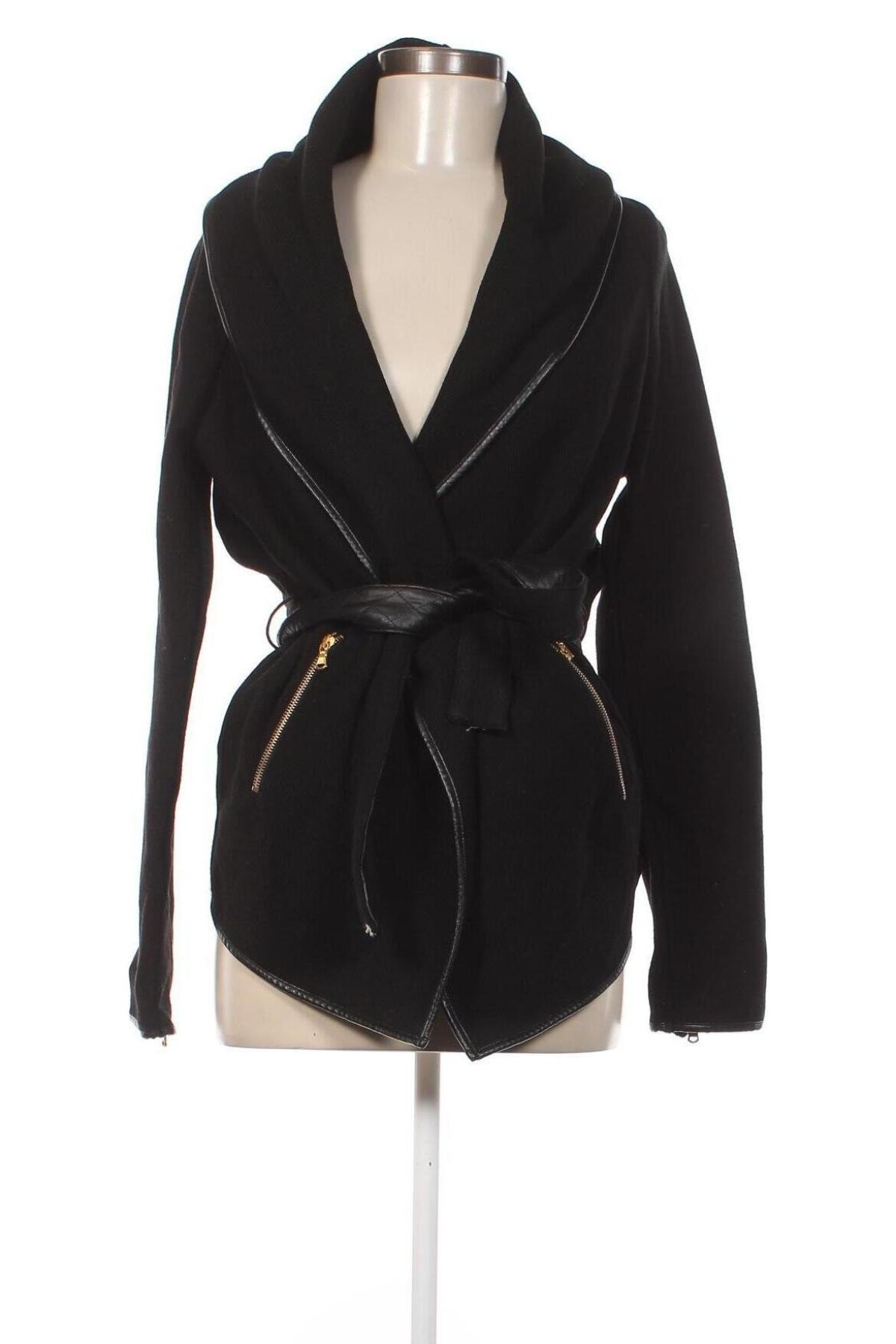 Palton de femei Pimkie, Mărime S, Culoare Negru, Preț 115,79 Lei