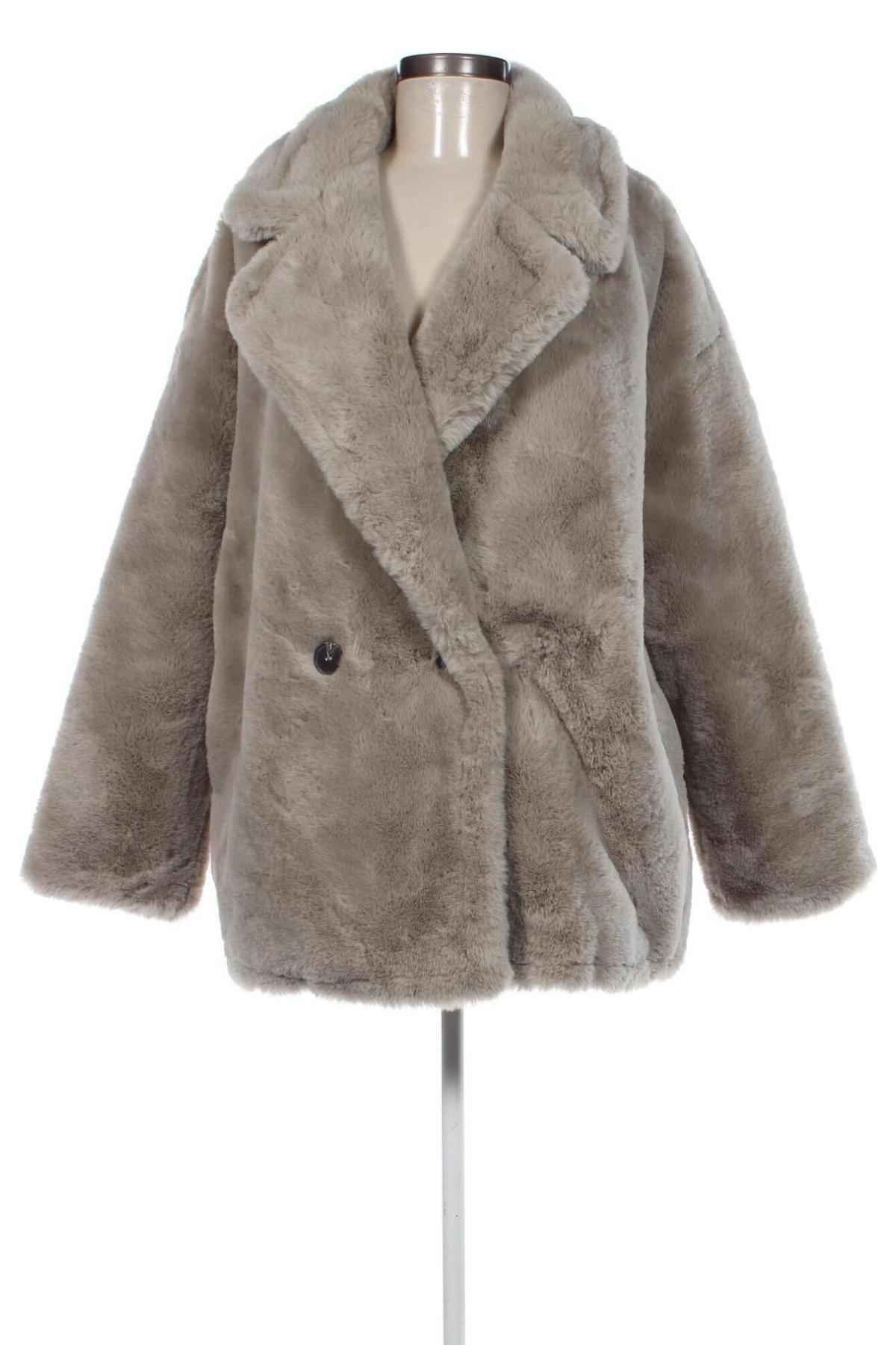 Γυναικείο παλτό Primark, Μέγεθος L, Χρώμα Γκρί, Τιμή 41,04 €