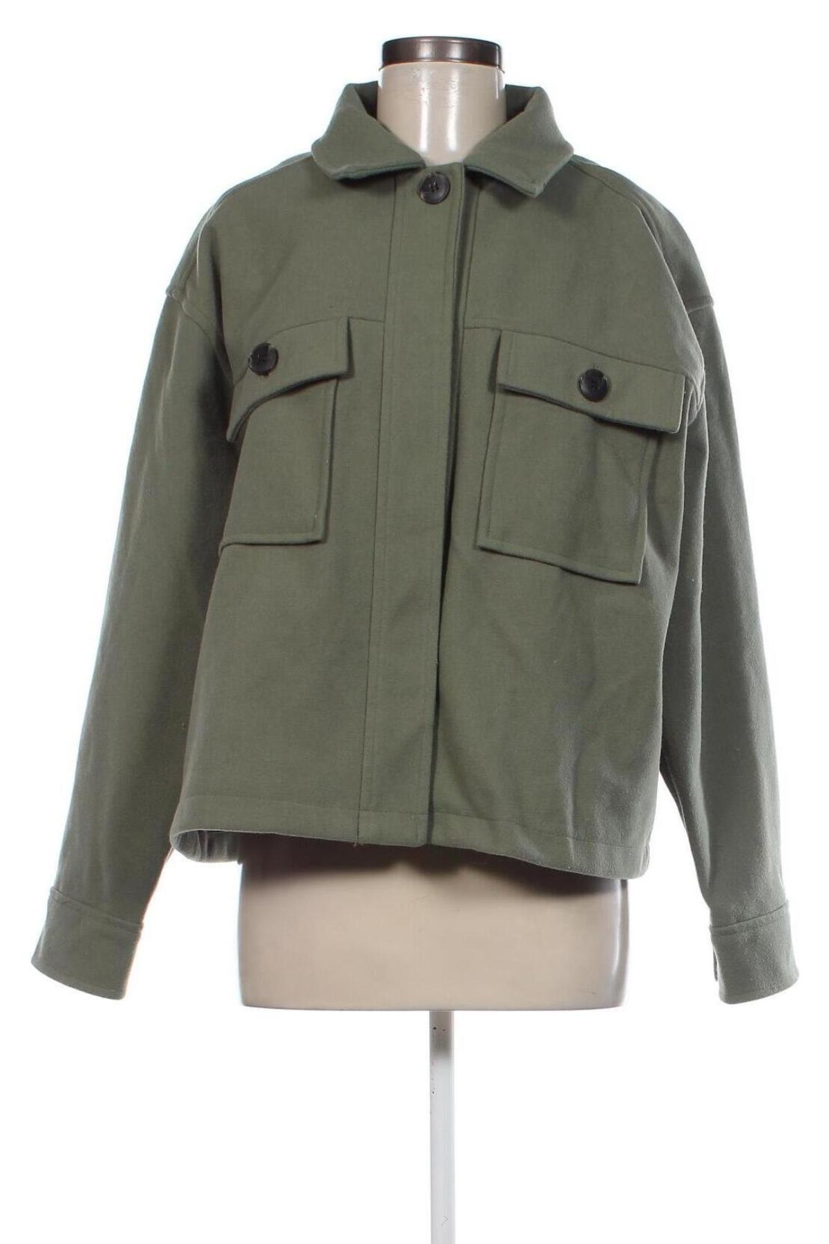 Dámsky kabát  Primark, Veľkosť L, Farba Zelená, Cena  37,62 €