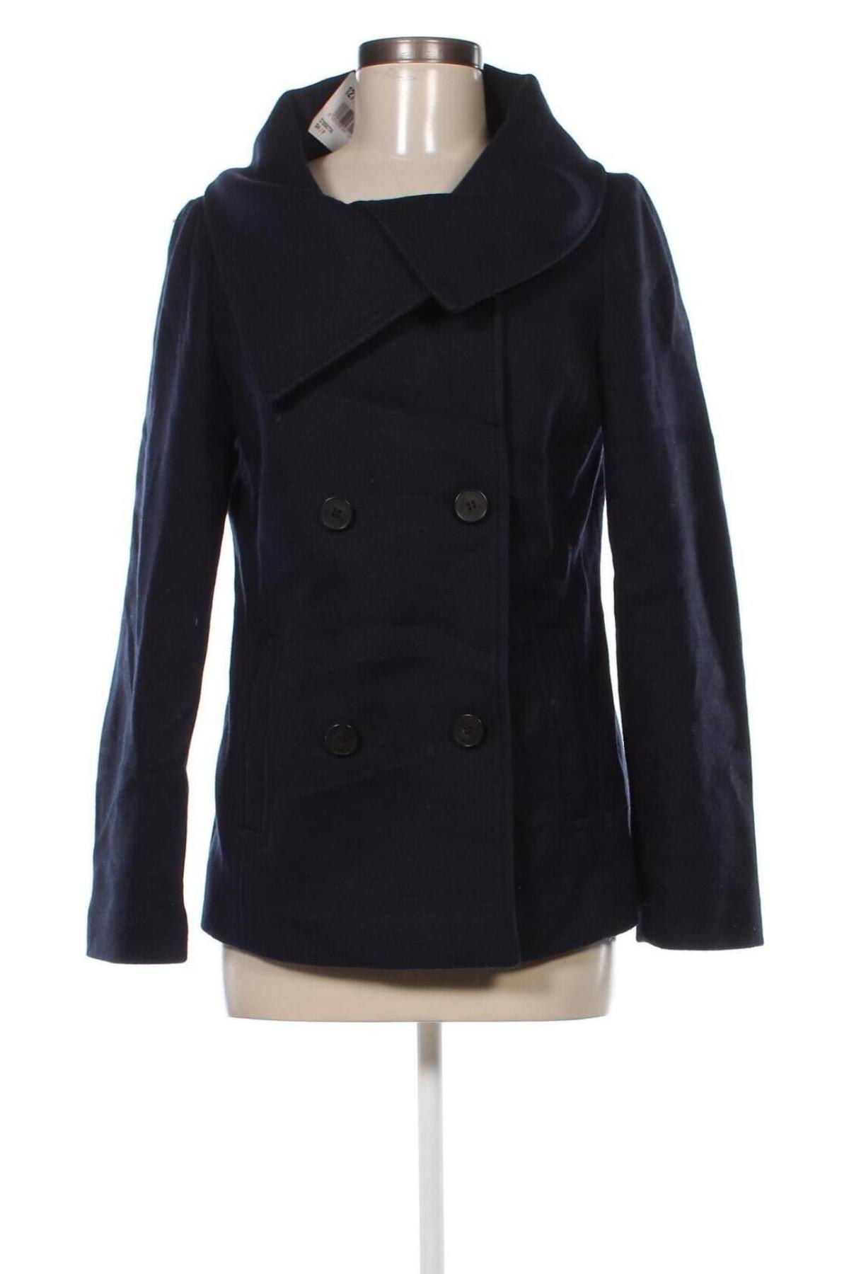 Γυναικείο παλτό S.Oliver, Μέγεθος M, Χρώμα Μπλέ, Τιμή 32,22 €