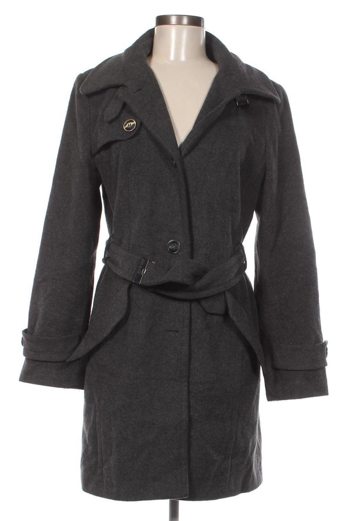 Γυναικείο παλτό S.Oliver, Μέγεθος M, Χρώμα Γκρί, Τιμή 35,78 €