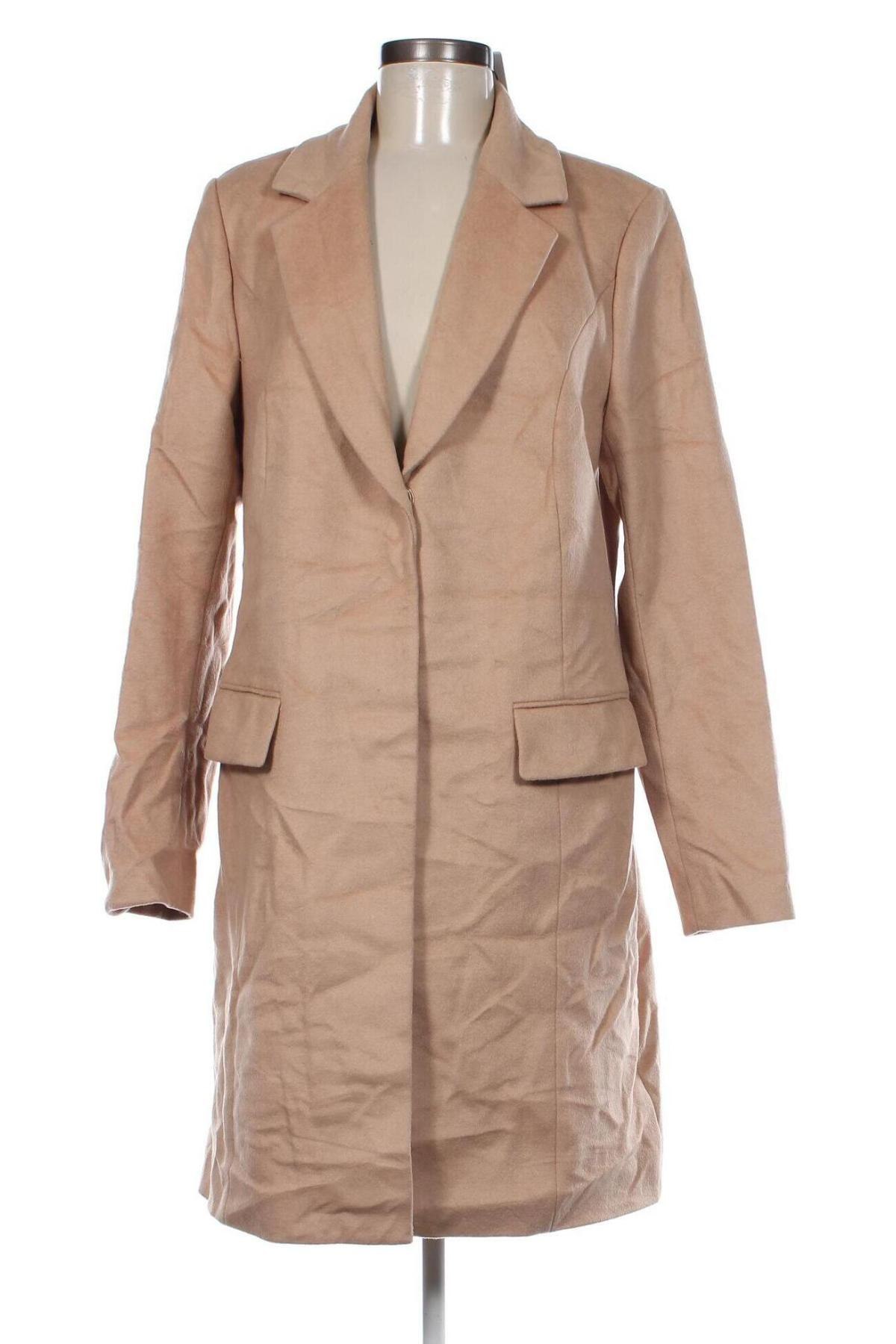Дамско палто S.Oliver, Размер L, Цвят Бежов, Цена 53,32 лв.