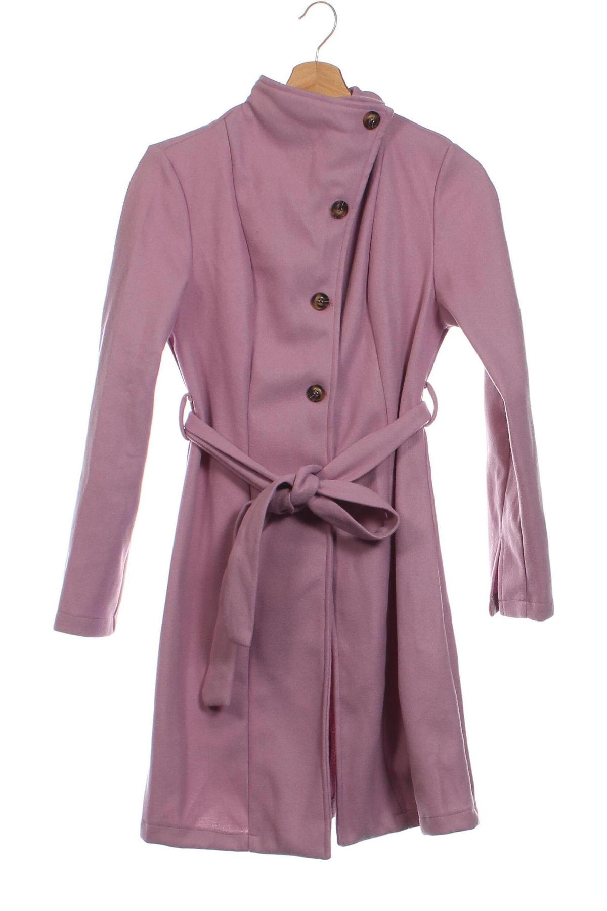 Dámský kabát  SHEIN, Velikost XS, Barva Fialová, Cena  575,00 Kč