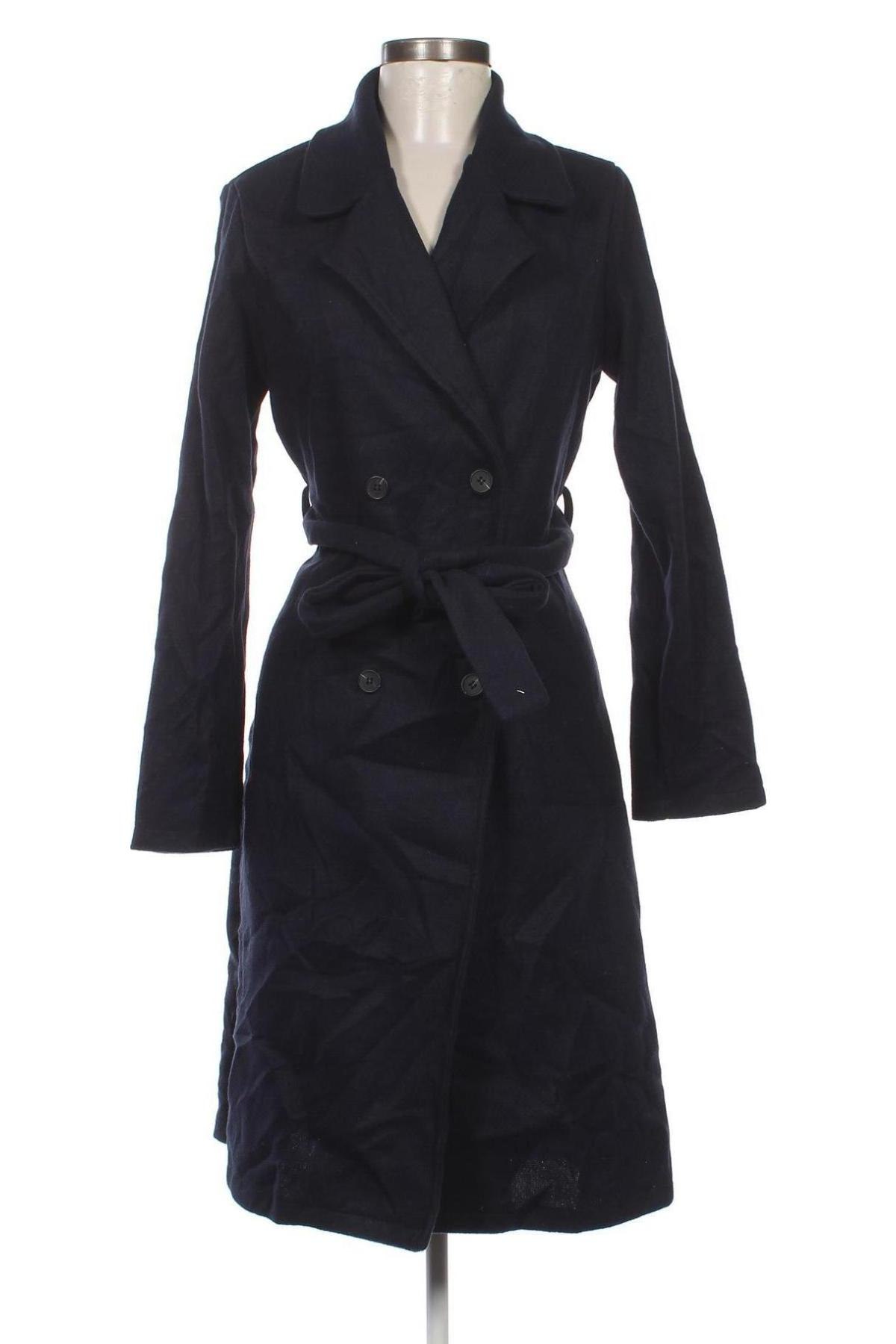 Γυναικείο παλτό SHEIN, Μέγεθος S, Χρώμα Μπλέ, Τιμή 43,02 €