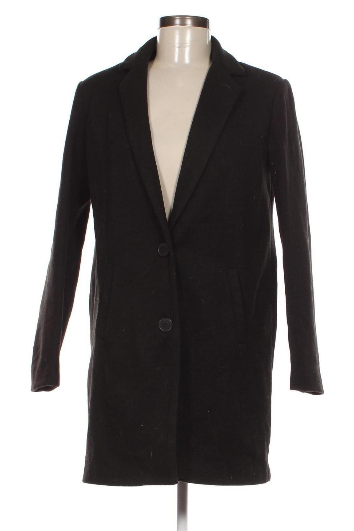 Palton de femei SHEIN, Mărime S, Culoare Negru, Preț 218,22 Lei