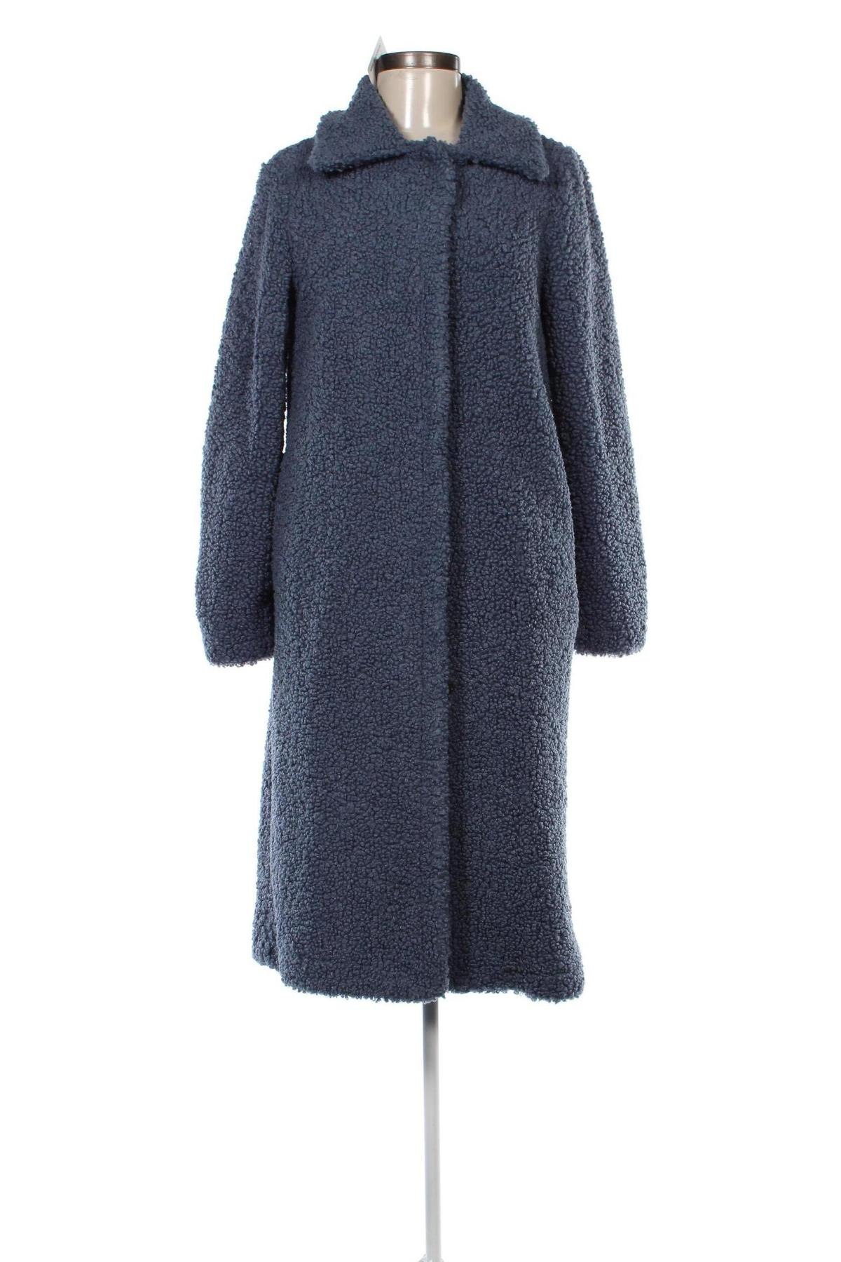 Γυναικείο παλτό SHEIN, Μέγεθος S, Χρώμα Μπλέ, Τιμή 41,04 €