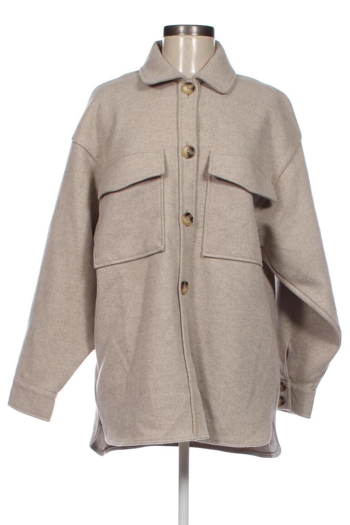 Damenmantel Selected Femme, Größe L, Farbe Beige, Preis € 106,39