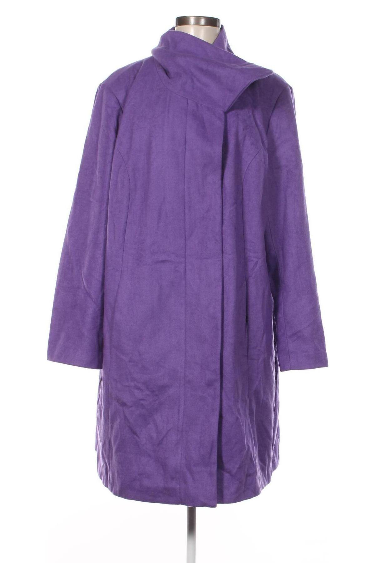 Γυναικείο παλτό Sheego, Μέγεθος XXL, Χρώμα Βιολετί, Τιμή 38,54 €