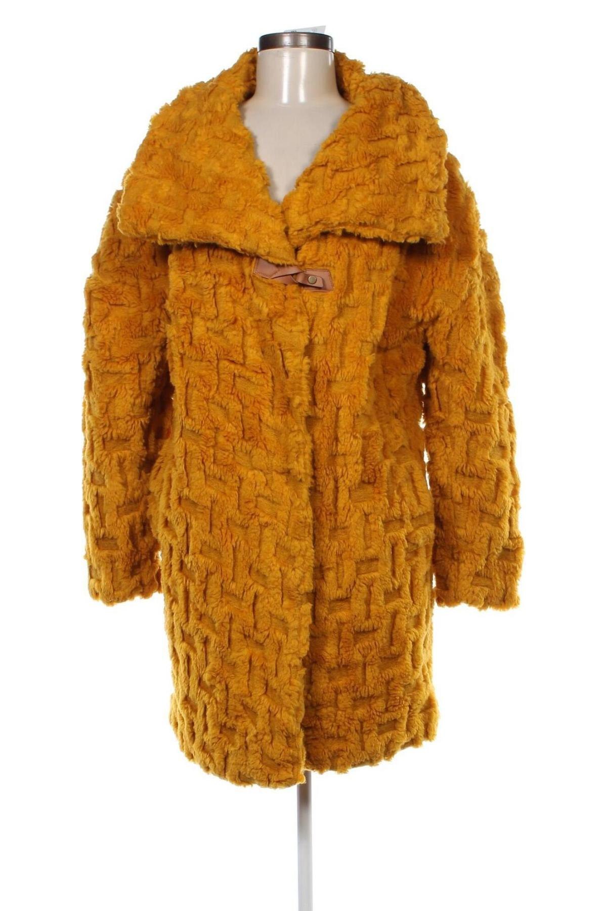 Γυναικείο παλτό Steve Madden, Μέγεθος L, Χρώμα Κίτρινο, Τιμή 36,99 €