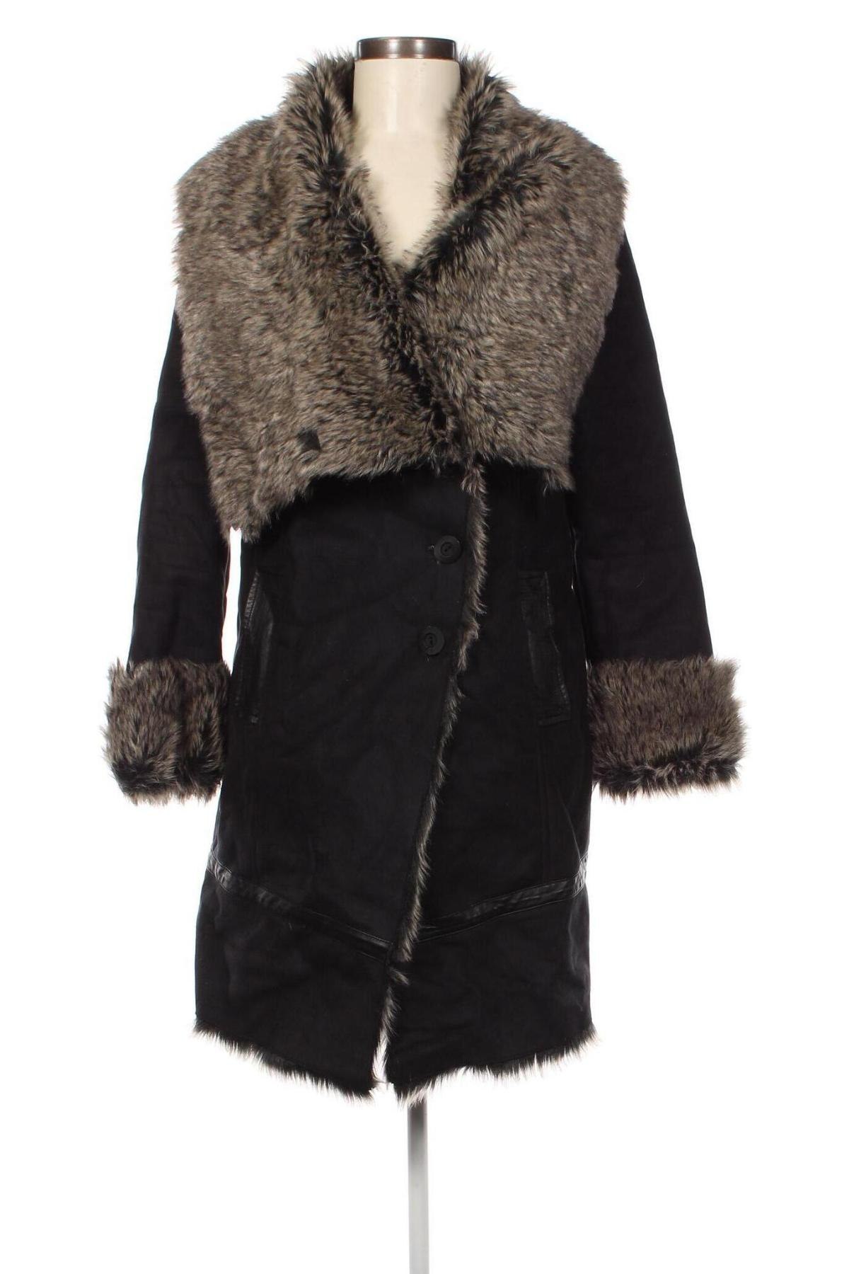 Γυναικείο παλτό Super Star, Μέγεθος M, Χρώμα Μαύρο, Τιμή 41,04 €