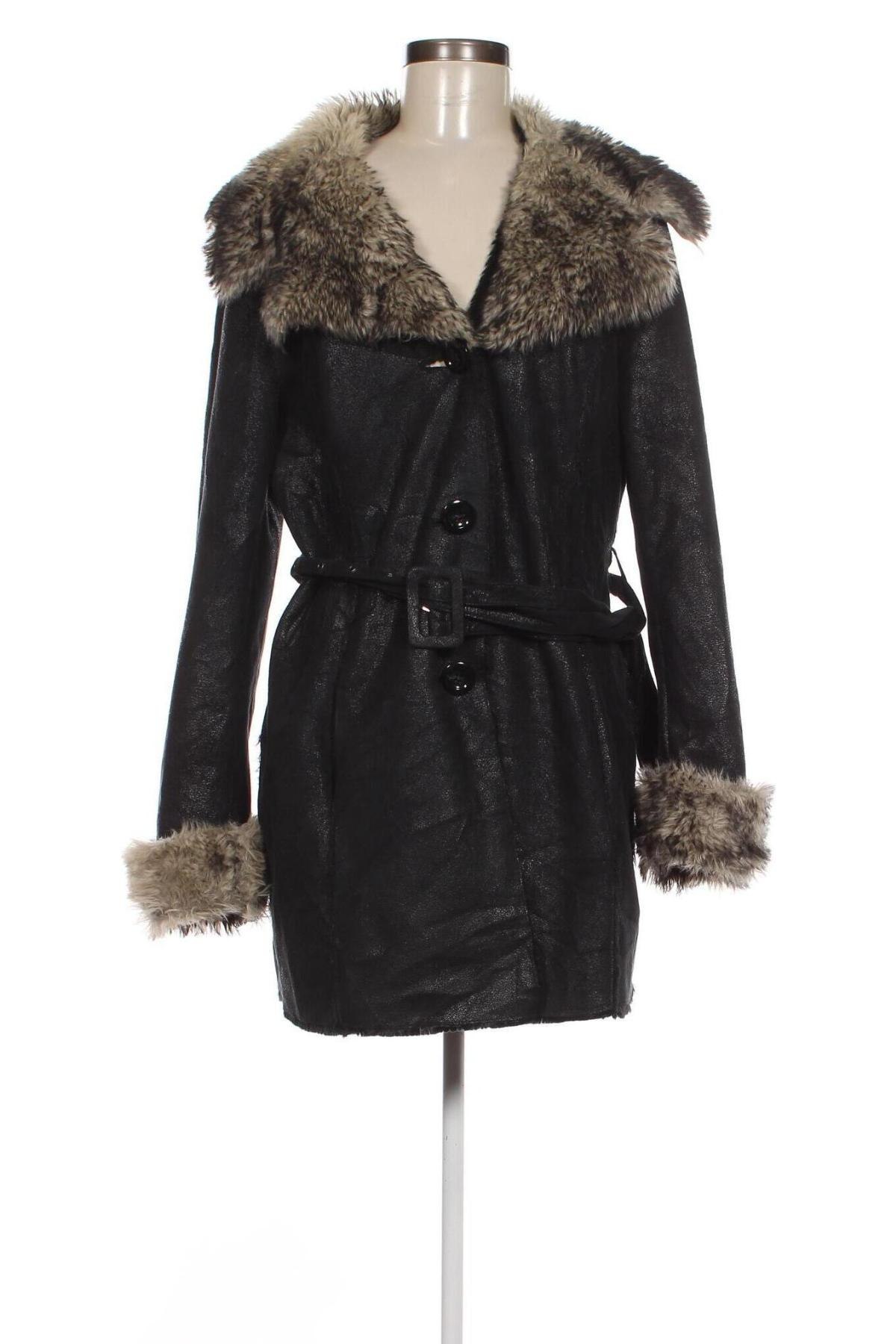 Γυναικείο παλτό Taifun, Μέγεθος L, Χρώμα Μαύρο, Τιμή 48,50 €