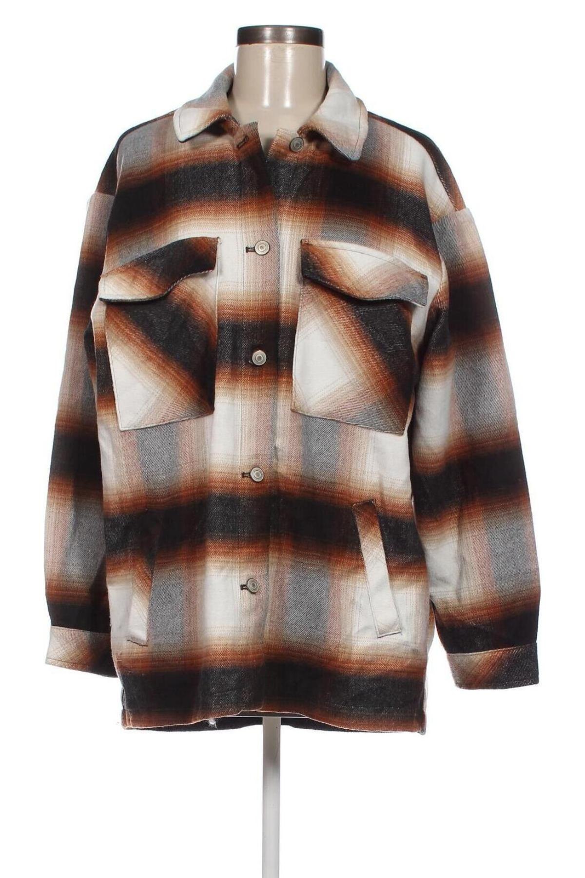 Дамско палто Takko Fashion, Размер M, Цвят Многоцветен, Цена 69,55 лв.