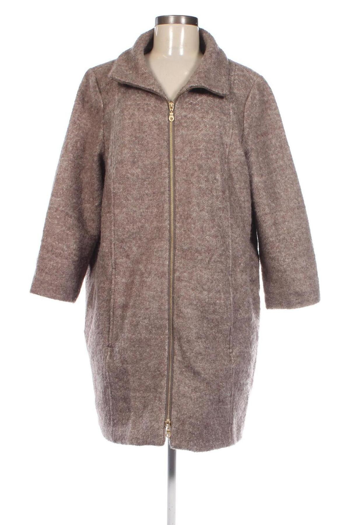 Γυναικείο παλτό Tom Tailor, Μέγεθος XL, Χρώμα  Μπέζ, Τιμή 31,36 €