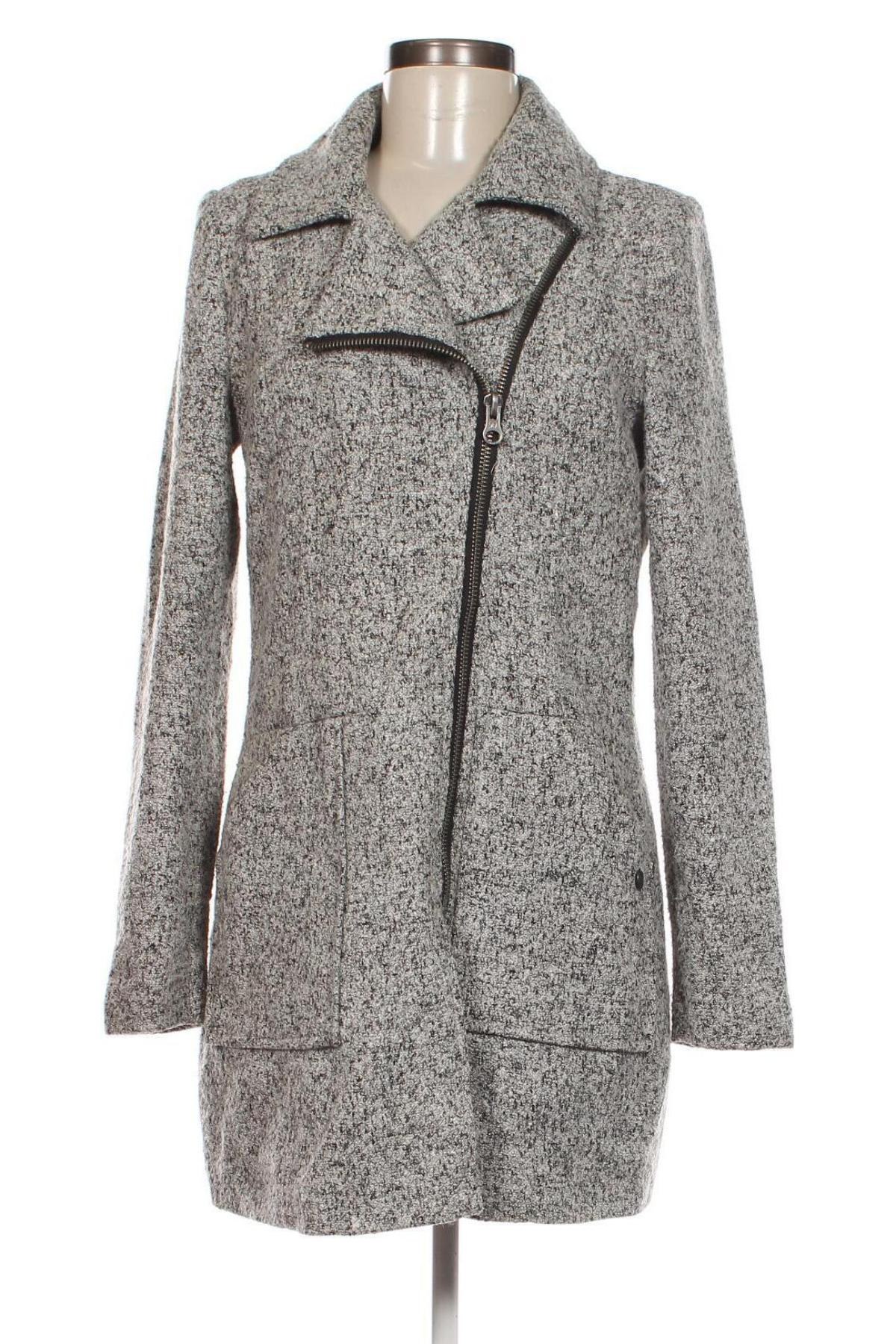 Дамско палто Tom Tailor, Размер S, Цвят Сив, Цена 45,88 лв.