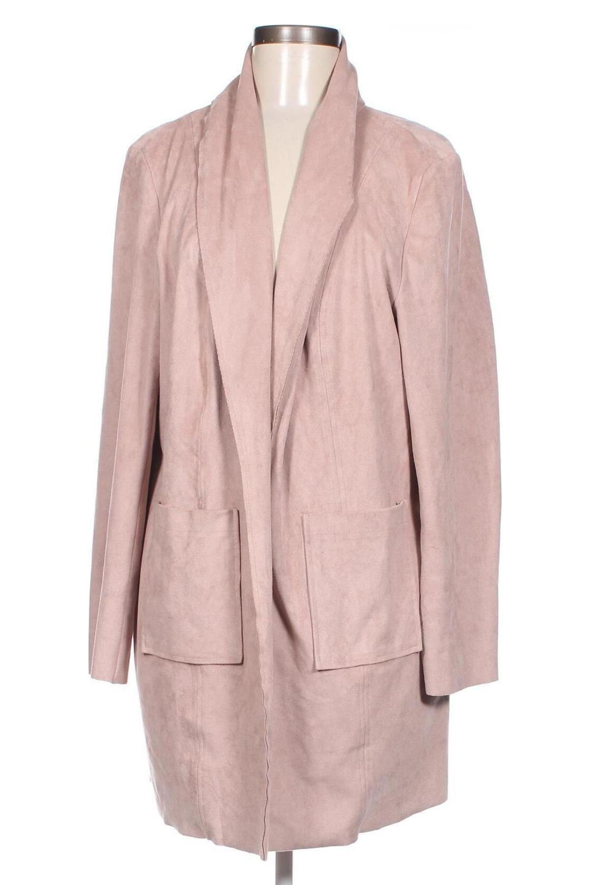 Γυναικείο παλτό Ulla Popken, Μέγεθος XL, Χρώμα Ρόζ , Τιμή 18,37 €