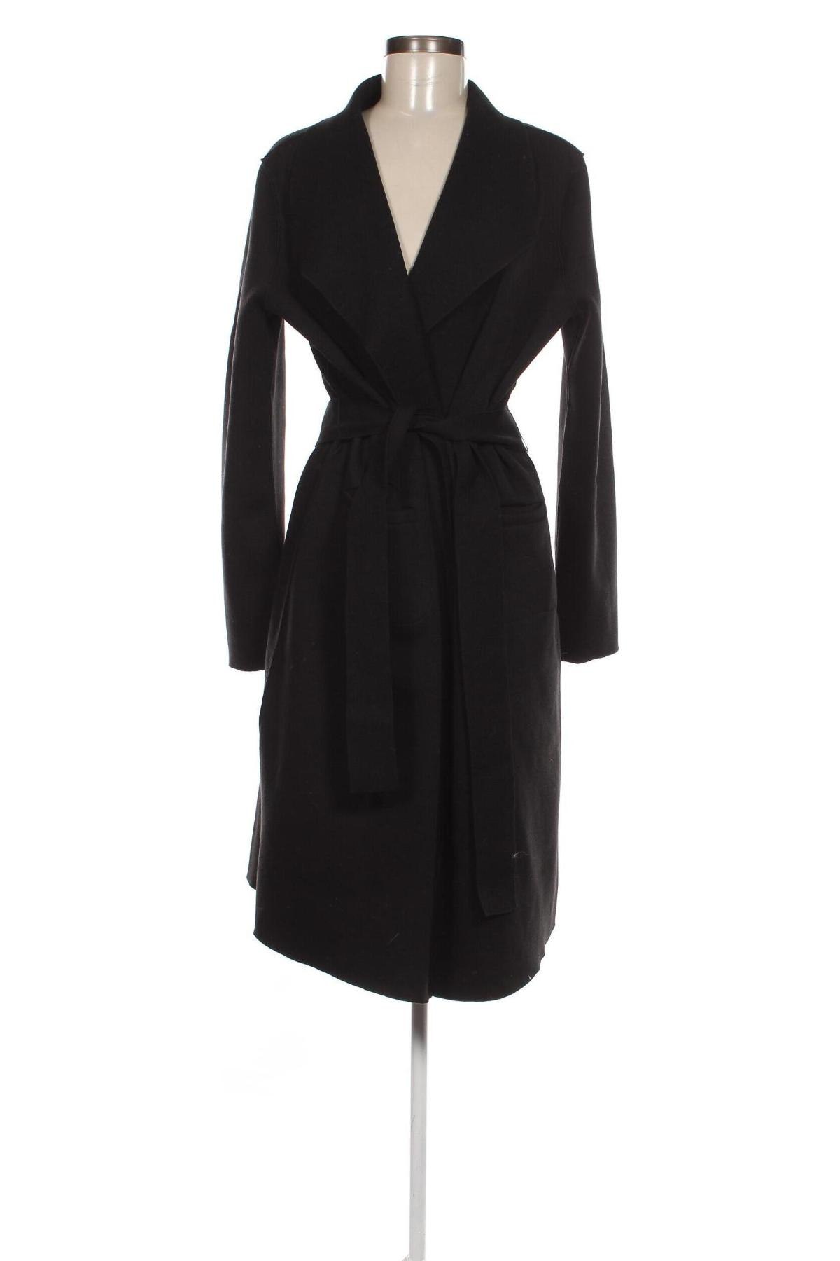 Γυναικείο παλτό VILA, Μέγεθος L, Χρώμα Μαύρο, Τιμή 38,35 €