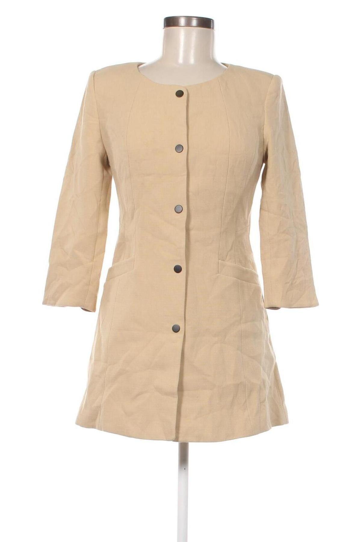 Damenmantel Vero Moda, Größe S, Farbe Beige, Preis € 41,33